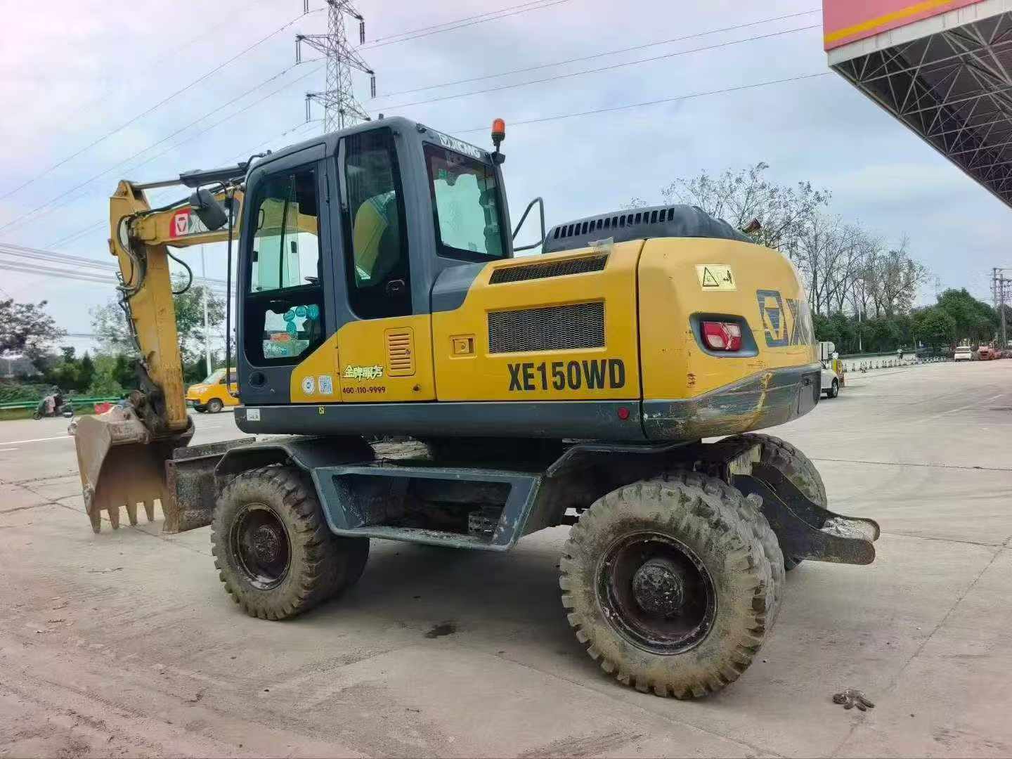 Buy XCMG XE150 Used Excavator / 3