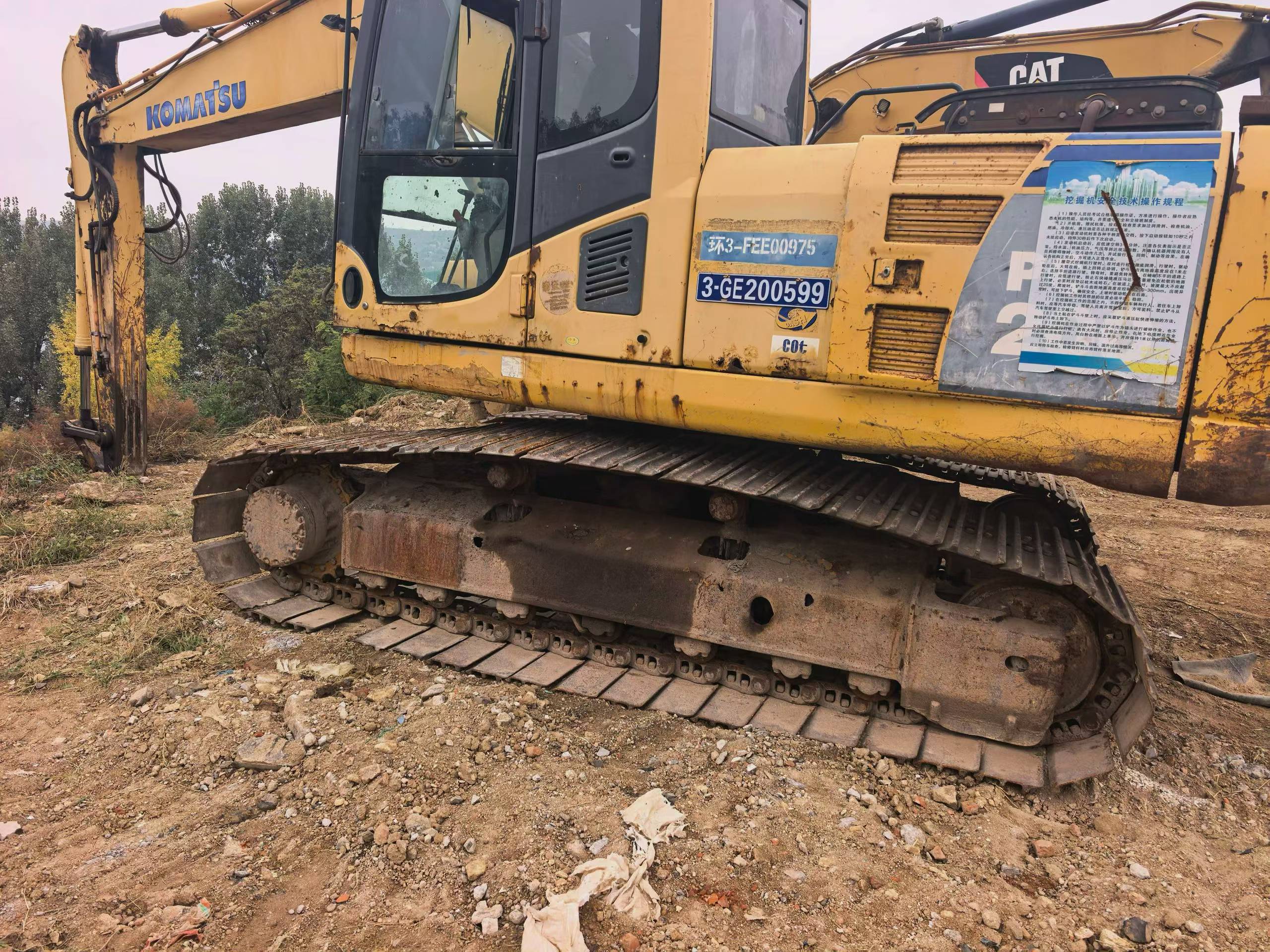 Buy Komatsu PC200-8 Used Excavator / 8