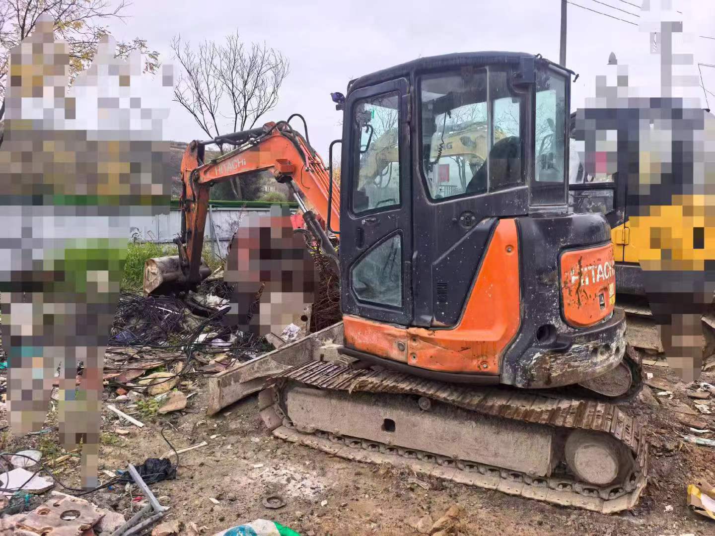 Buy Hitachi EX55 Used Excavator / 6