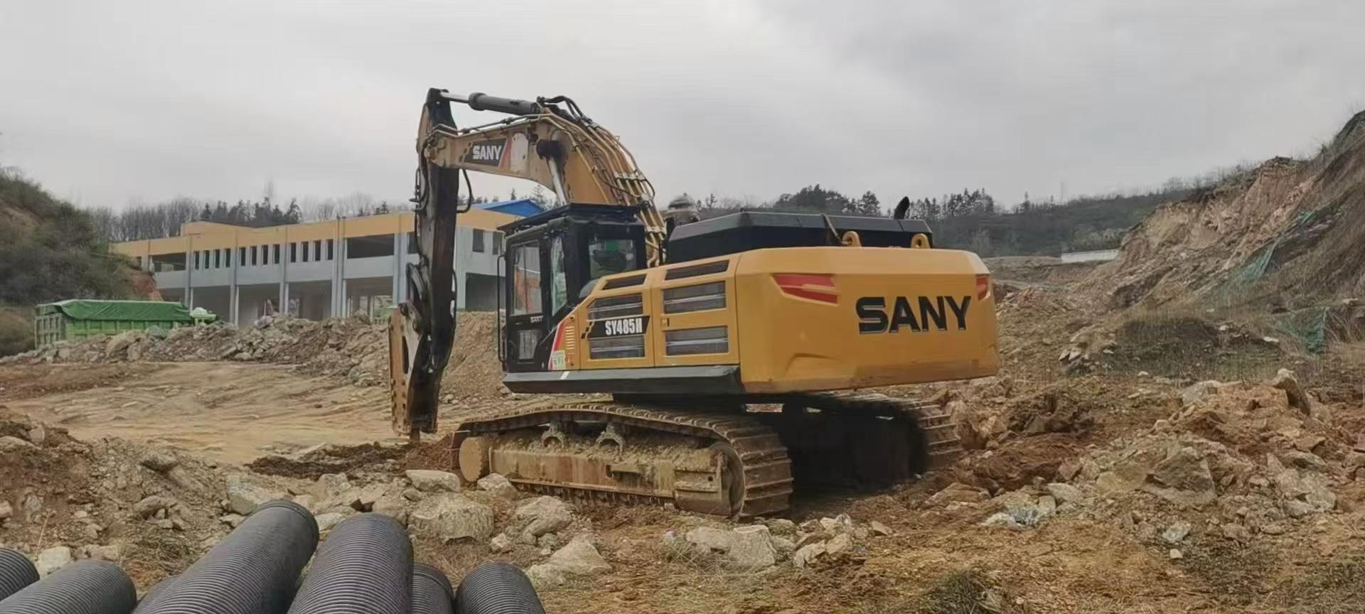 Buy Sany SY485C Used Excavator / 6
