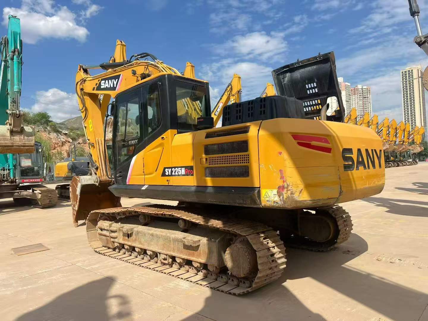 Buy Sany SY225C Used Excavator / 4