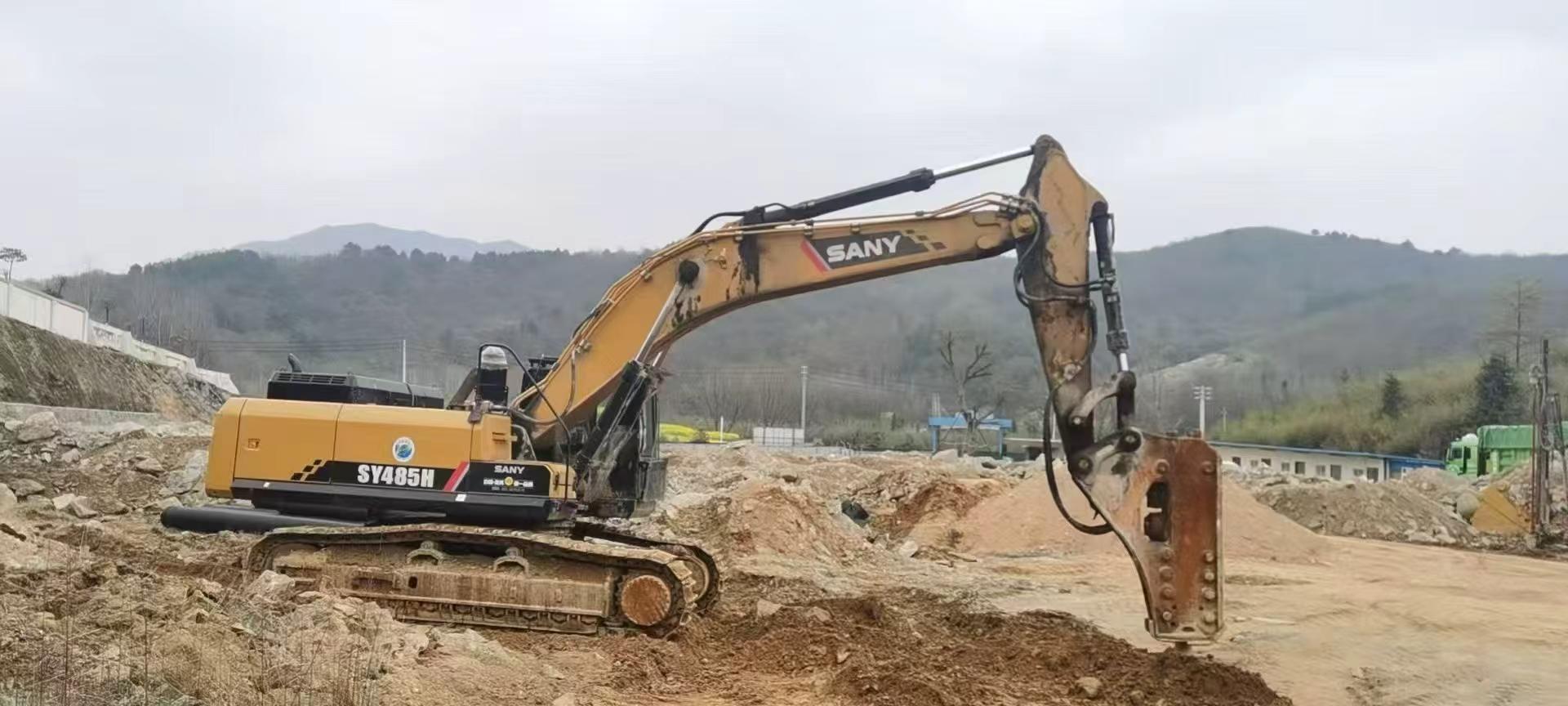 Buy Sany SY485C Used Excavator / 3