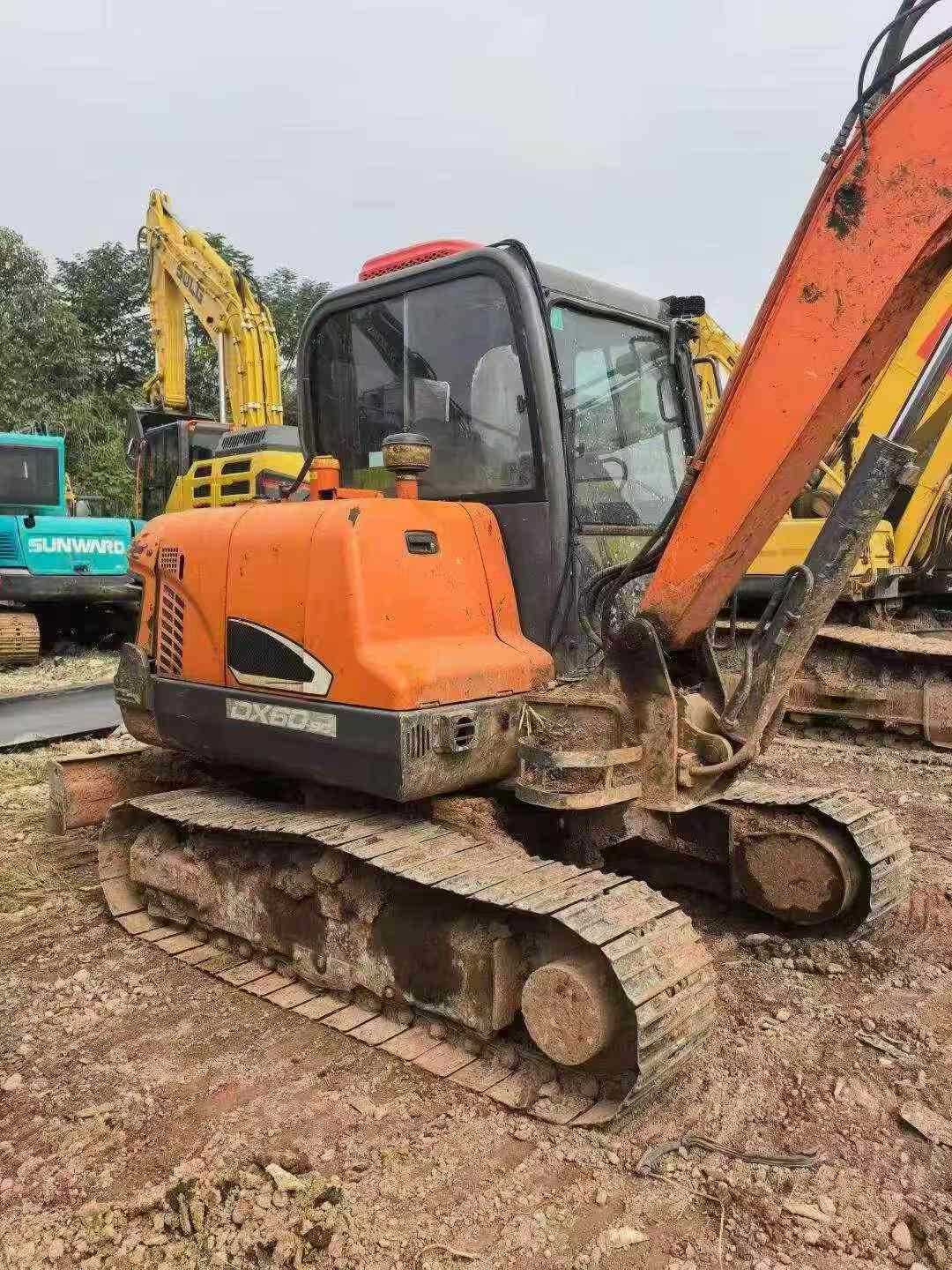 Buy Doosan DH55 Used Excavator / 2