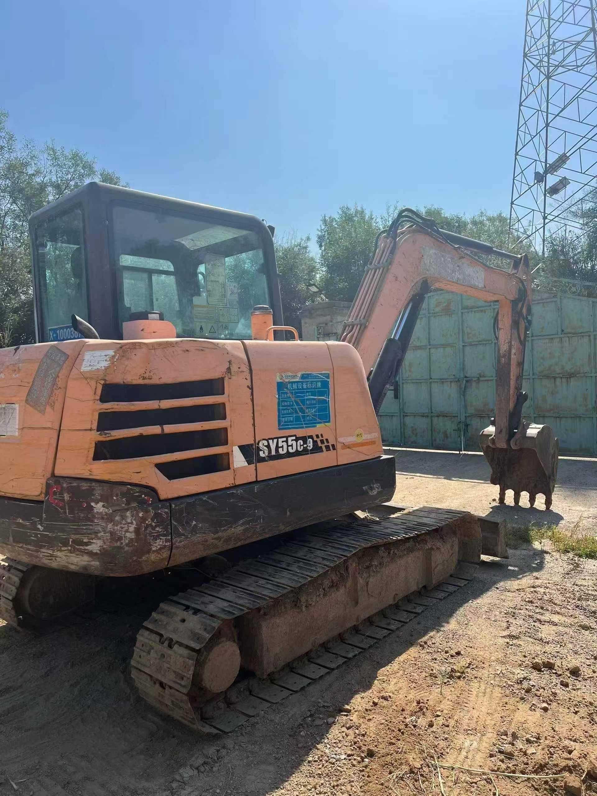Buy Sany SY55 Used Excavator / 3