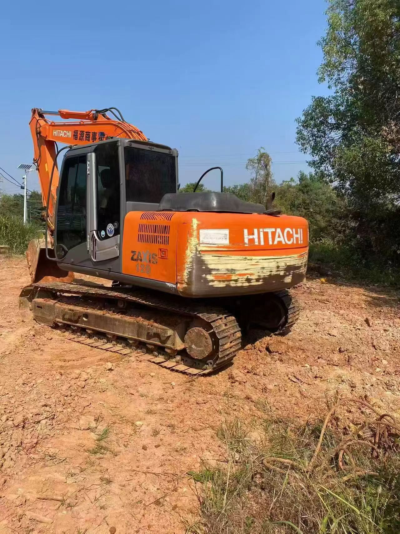 Buy Hitachi EX120 Used Excavator / 4