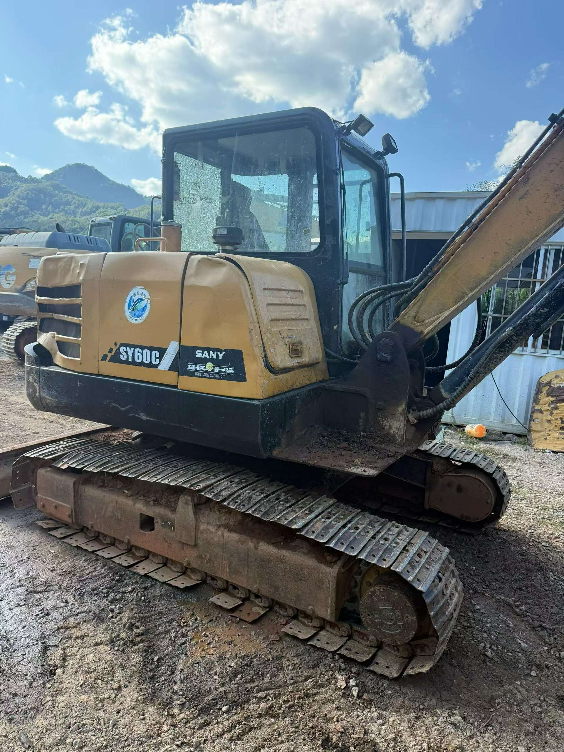 Buy Sany SY60 Used Excavator / 4