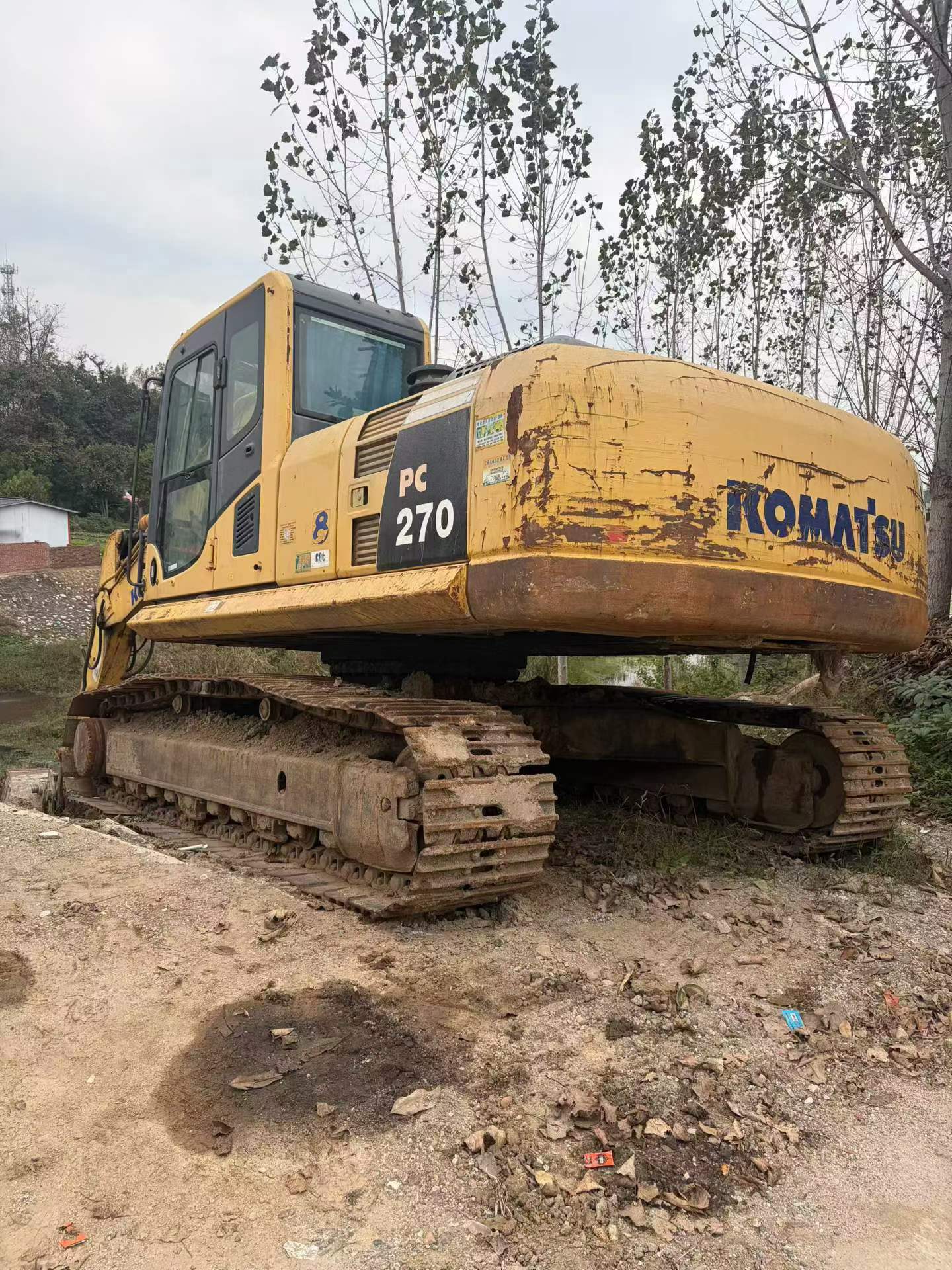 Acheter Komatsu PC270-8 D'occasion Pelle