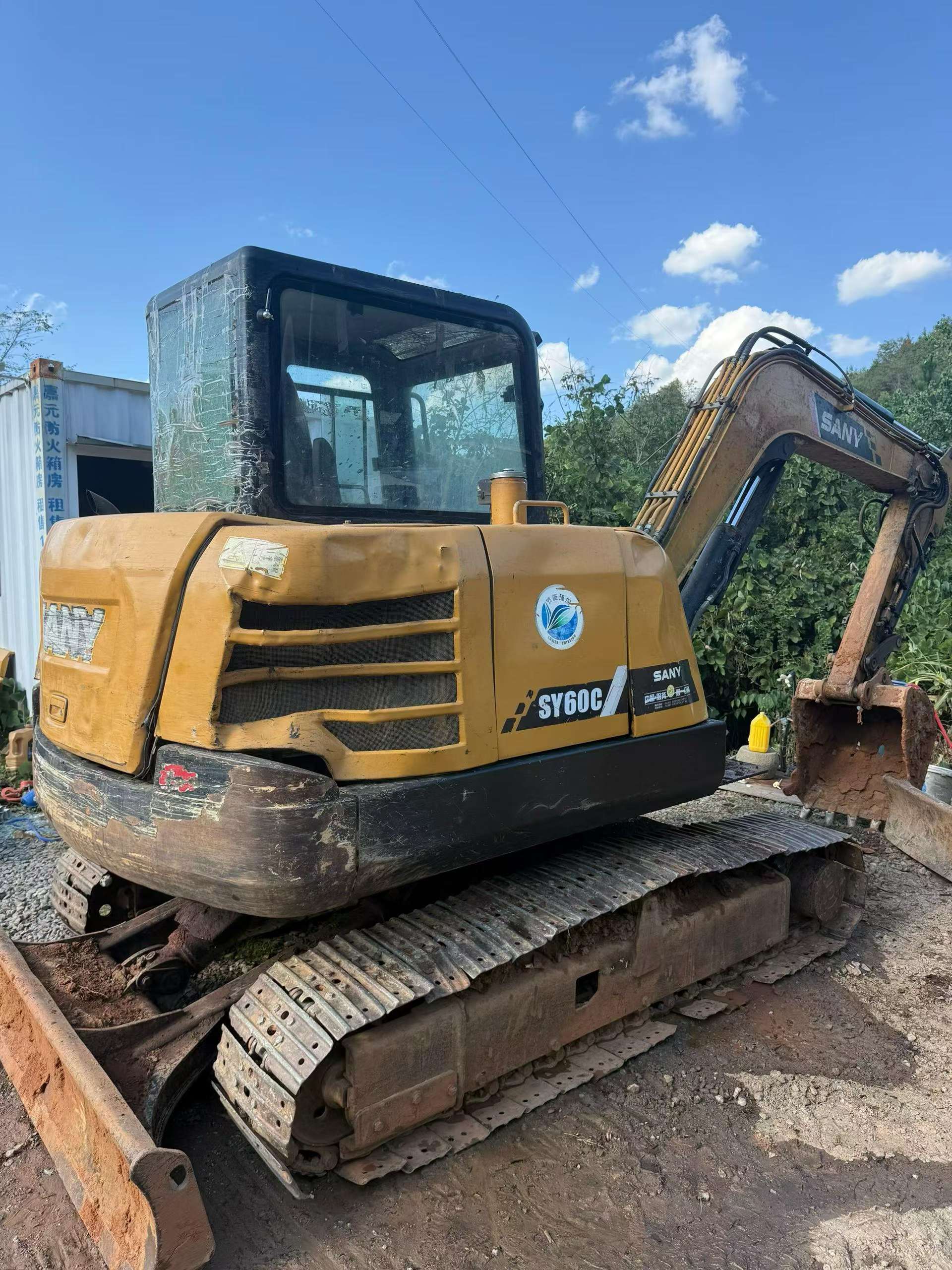 Buy Sany SY60 Used Excavator / 3