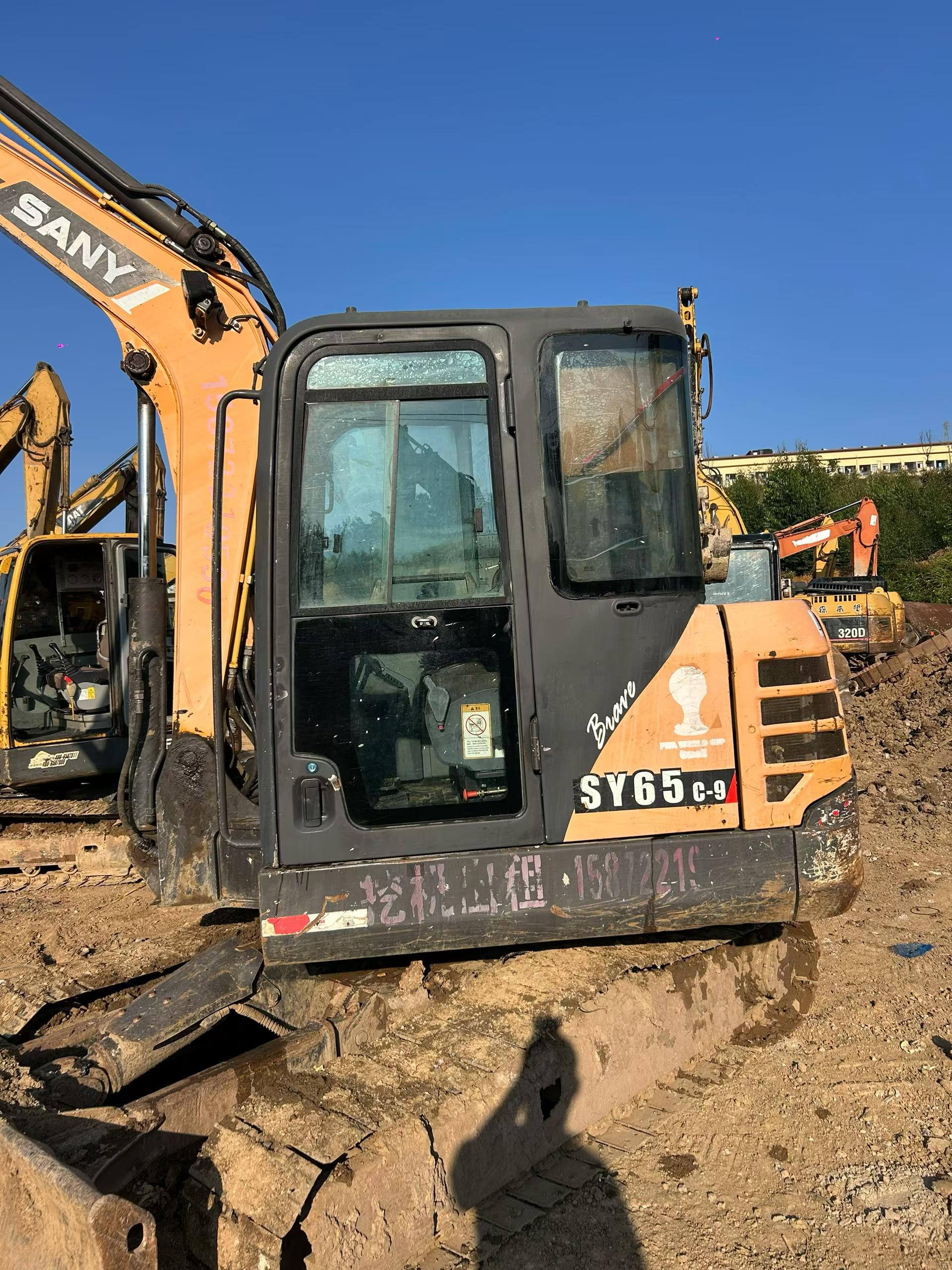 Buy Sany SY60 Used Excavator / 8