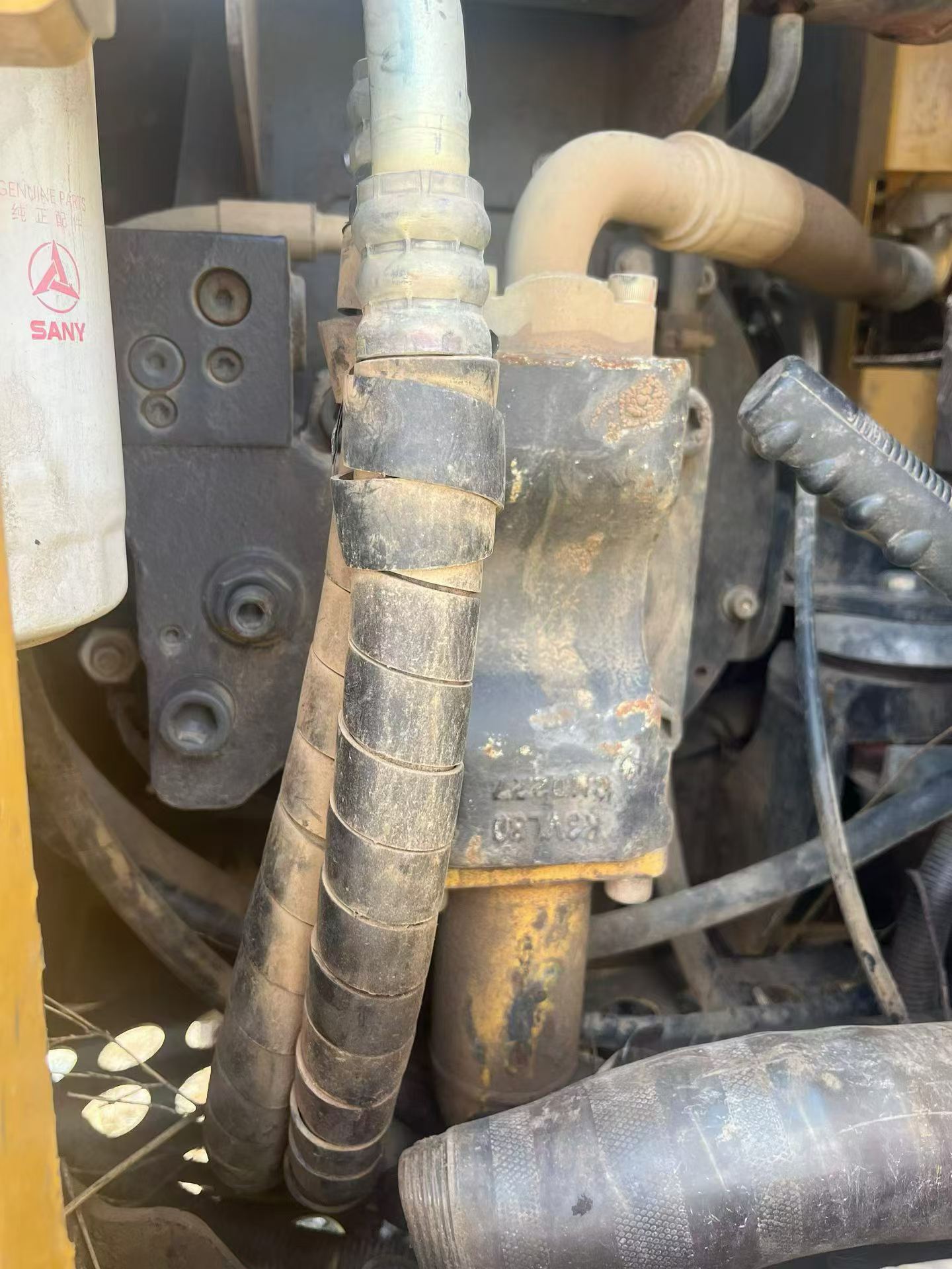 Buy Sany SY75 Used Excavator / 4