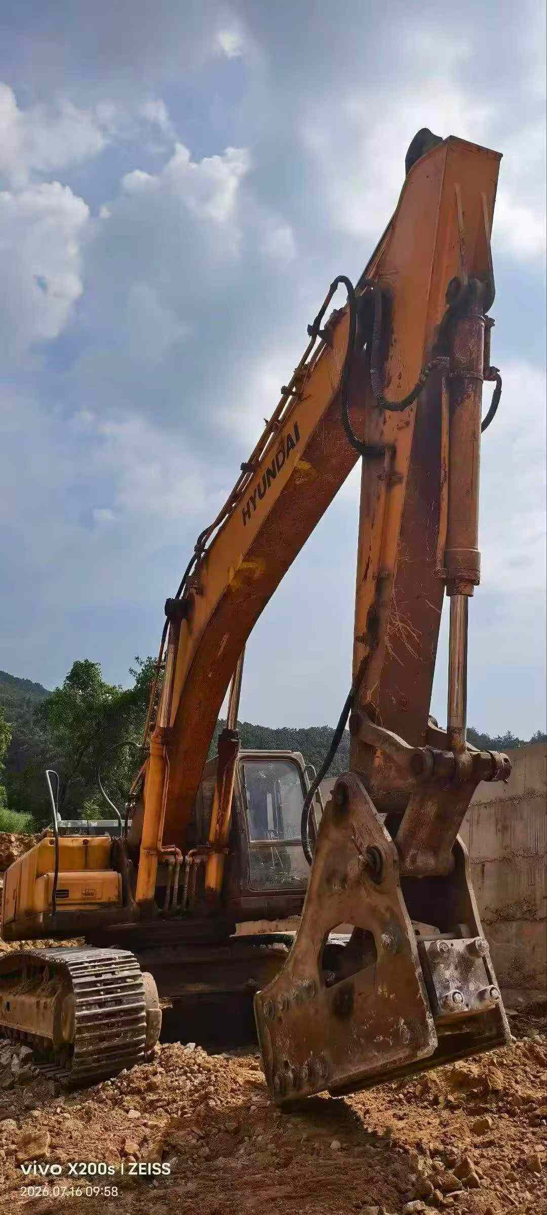 Buy Hyundai R455LC-7 Used Excavator / 4