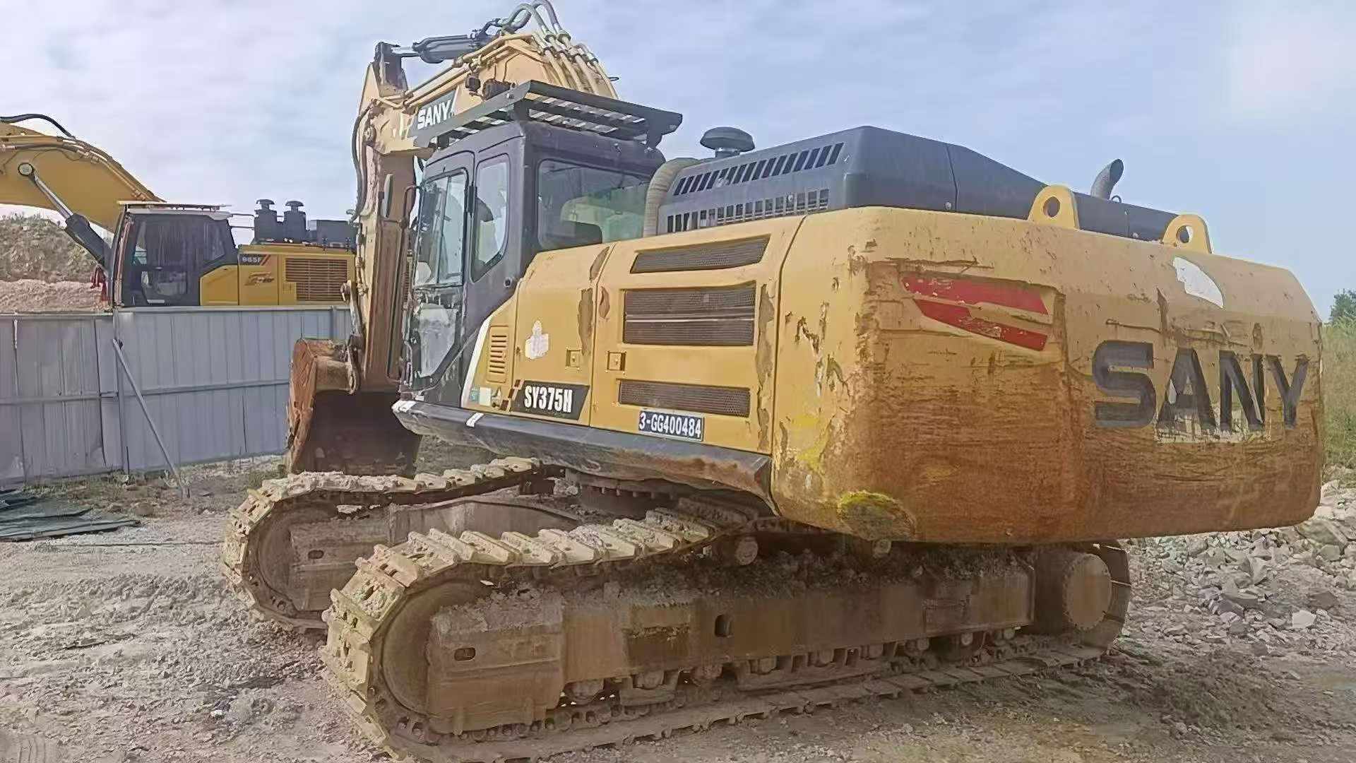 Buy Sany SY375H Used Excavator / 3
