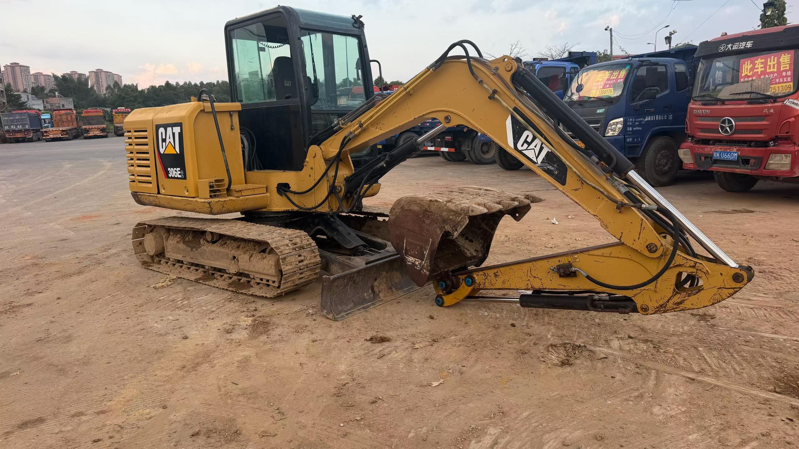 Buy Caterpillar 306D Used Excavator / 7