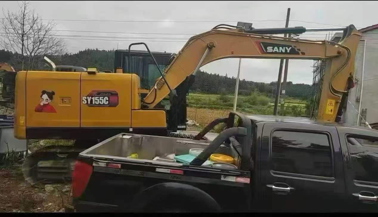 Buy Sany SY215C Used Excavator / 7