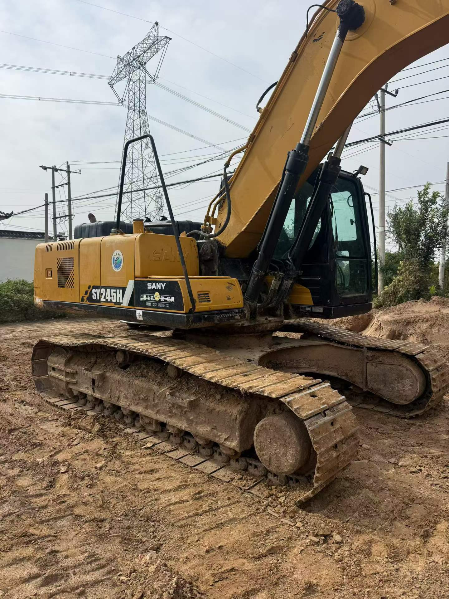 Buy Sany SY245H Used Excavator / 4
