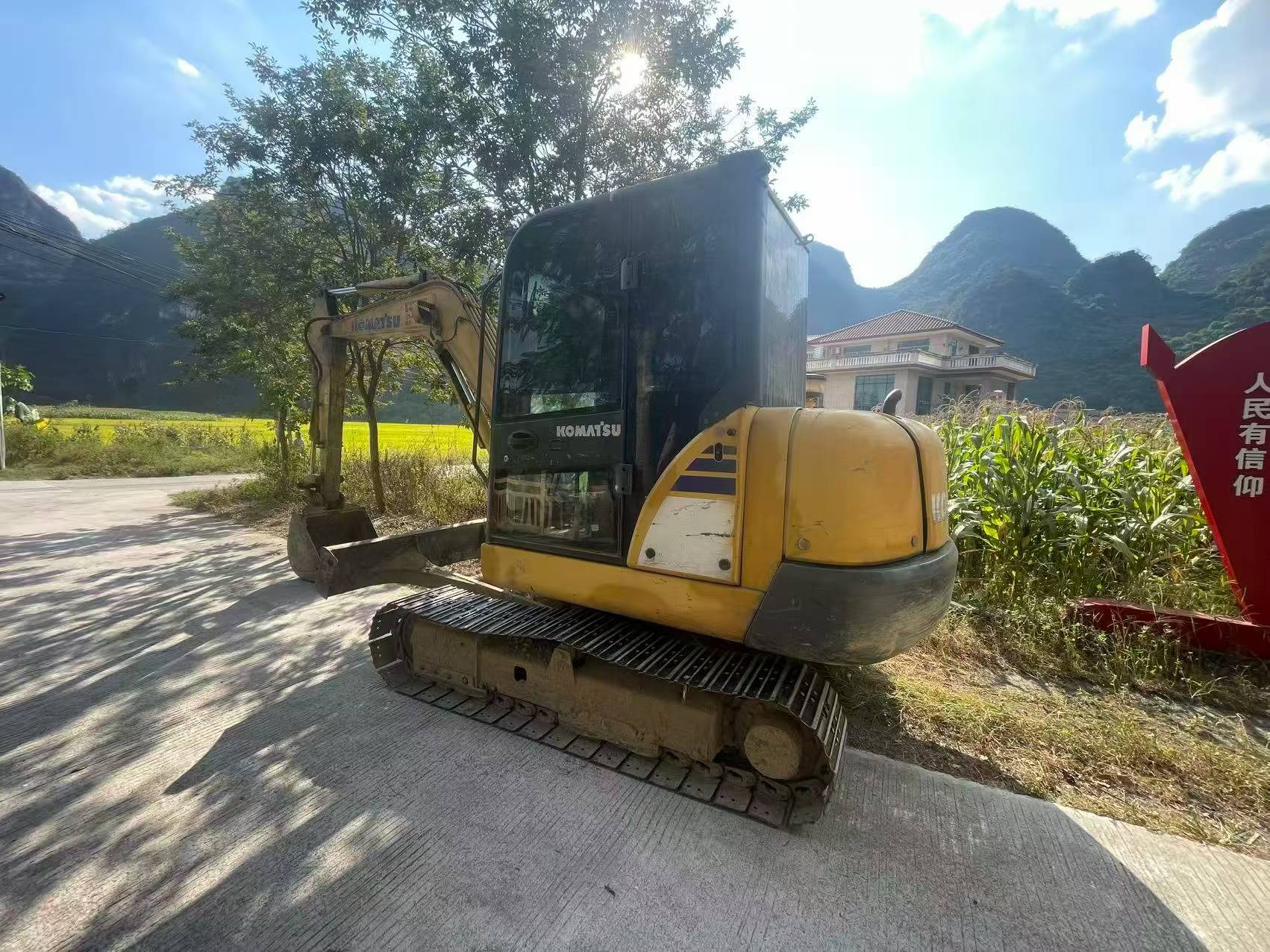 Buy Komatsu PC56-7 Used Excavator / 3
