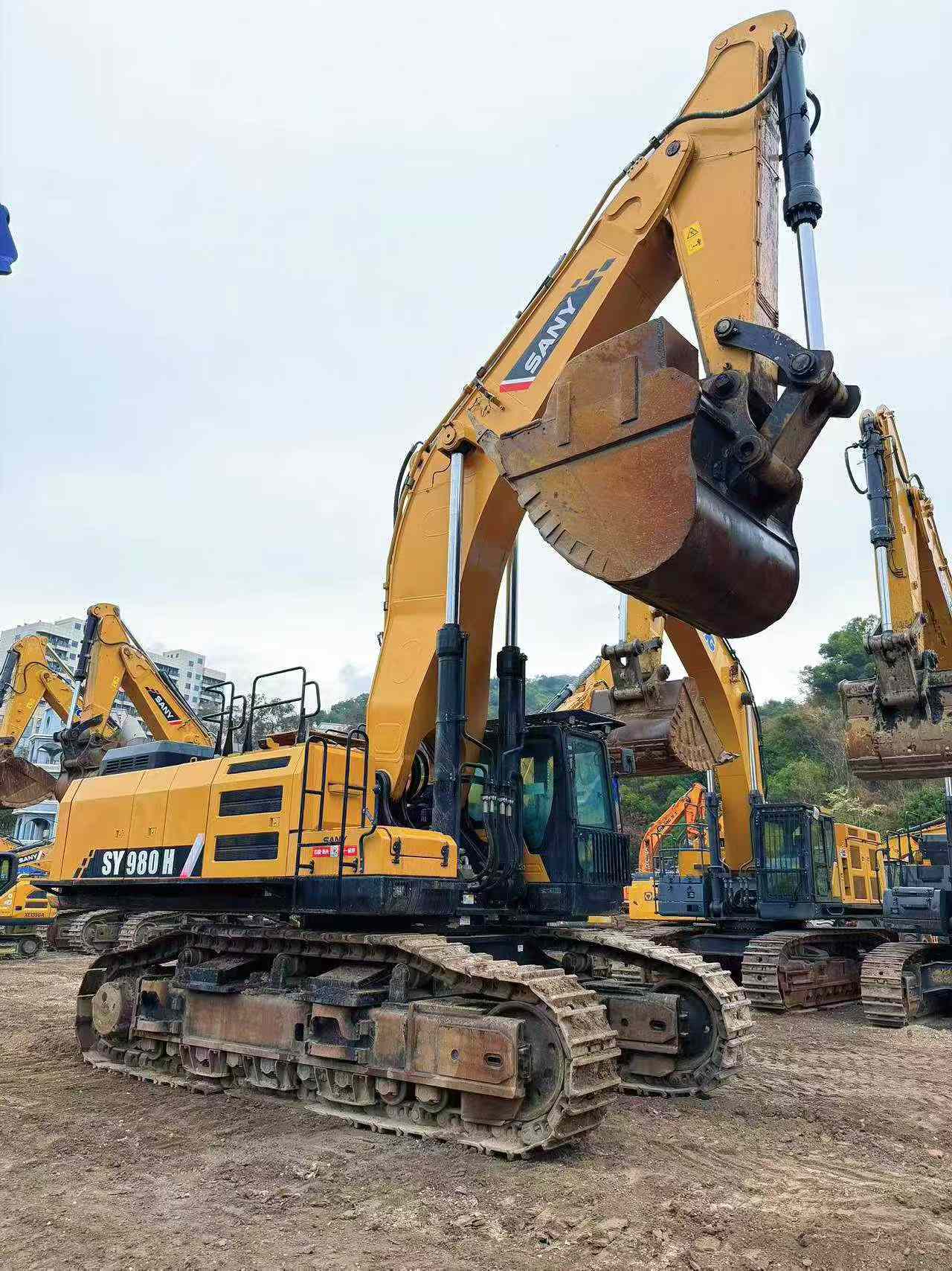 Buy Sany SY980H Used Excavator / 3