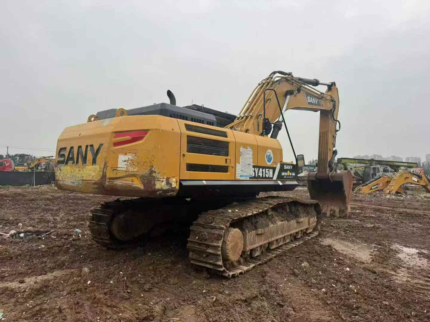 Buy Sany SY375H Used Excavator / 4