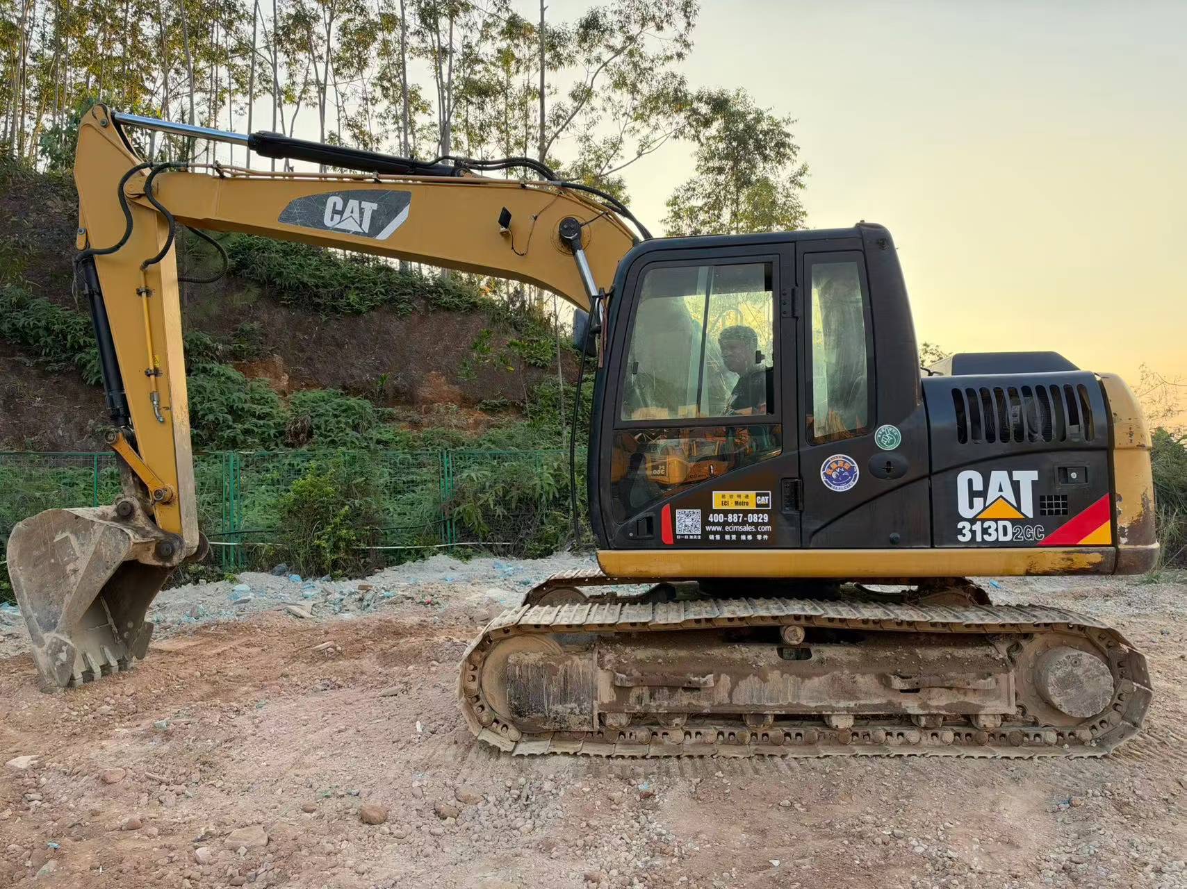 Buy Caterpillar 313D Used Excavator / 3