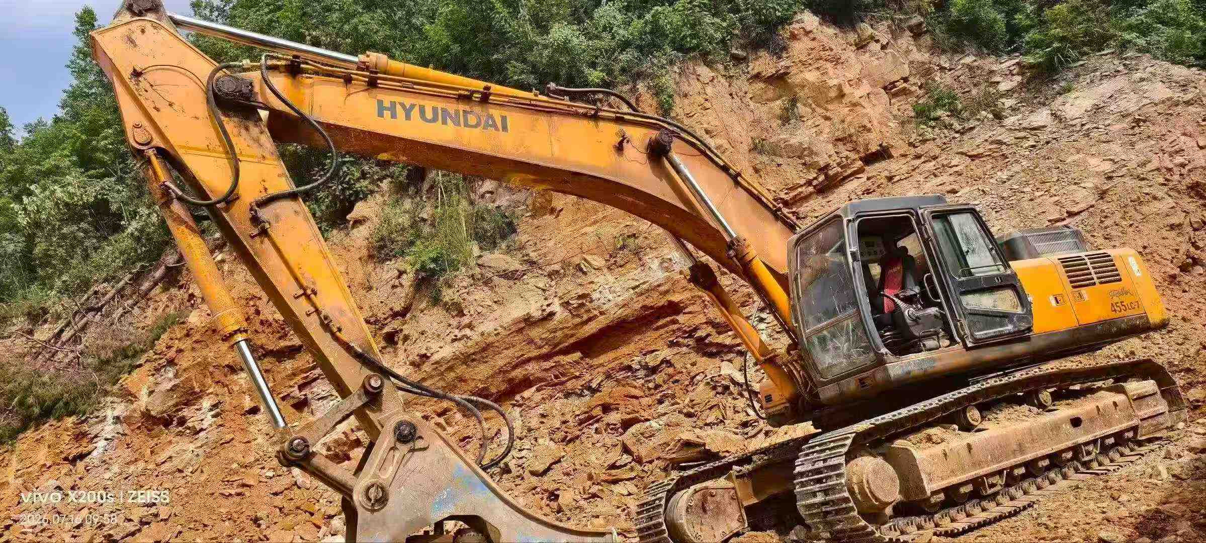 Buy Hyundai R455LC-7 Used Excavator / 2