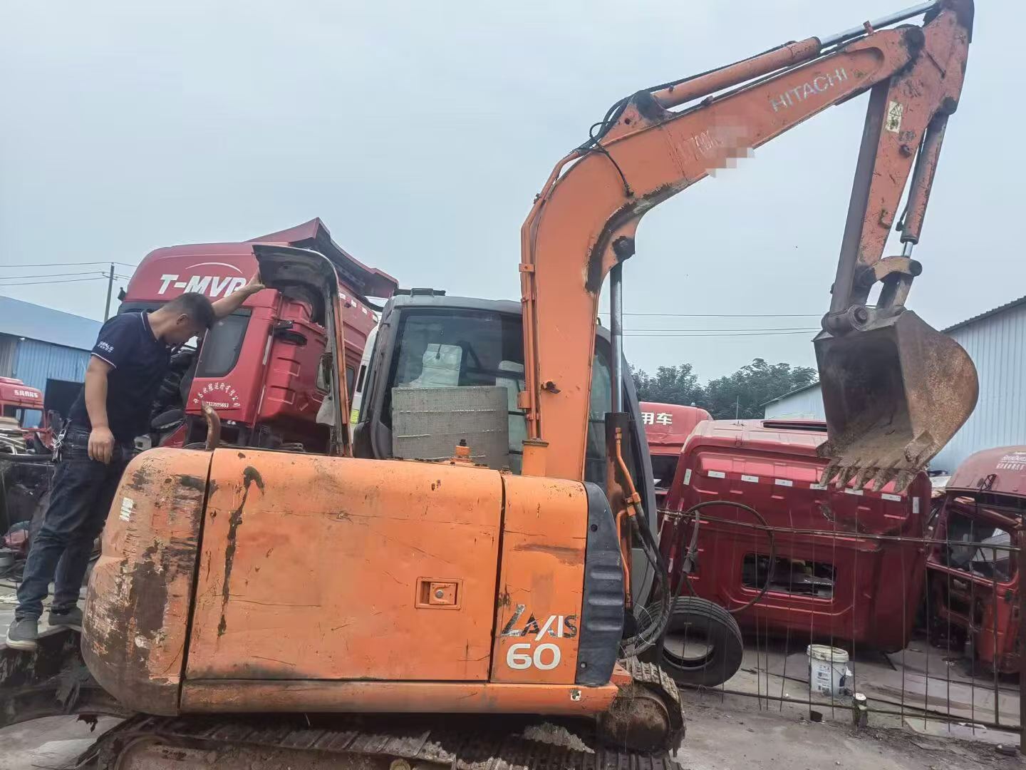 Buy Hitachi ZX60 Used Excavator / 6