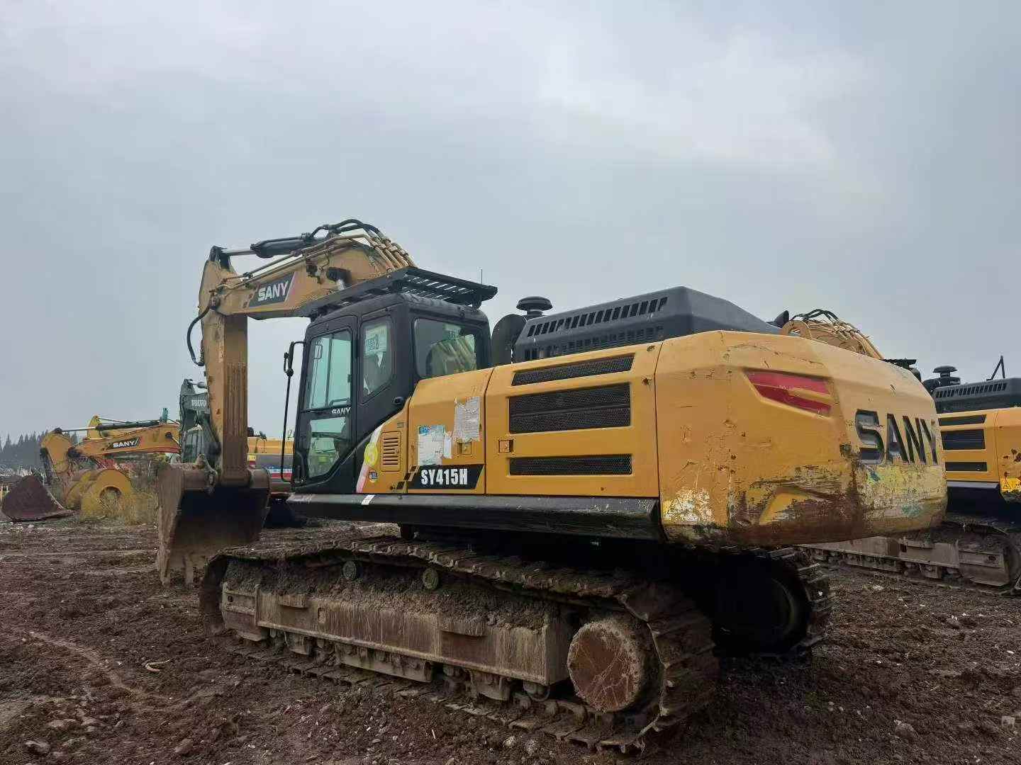 Buy Sany SY375H Used Excavator / 5