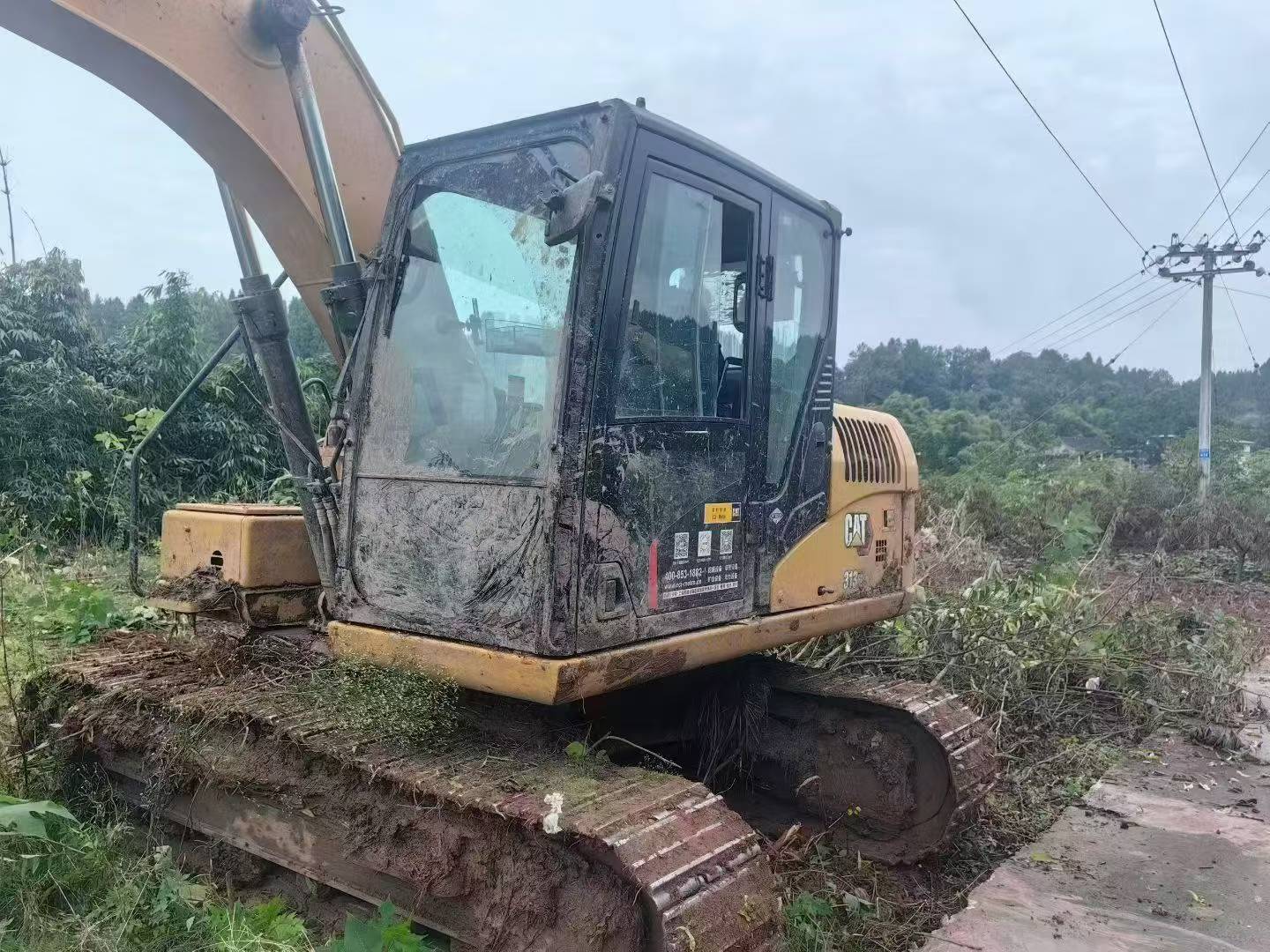 Buy Caterpillar 313D Used Excavator / 3