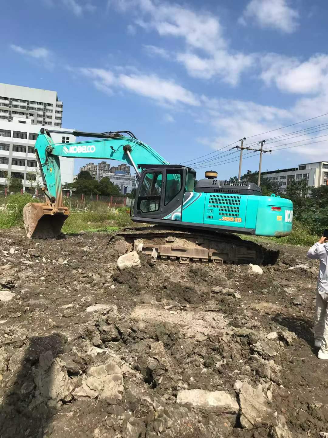 شراء Kobelco SK380D مستعمل حفارة