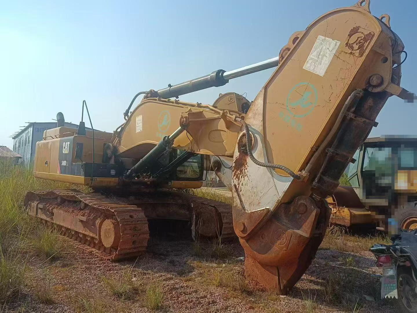 Купить Caterpillar 349E Подержанный Экскаватор