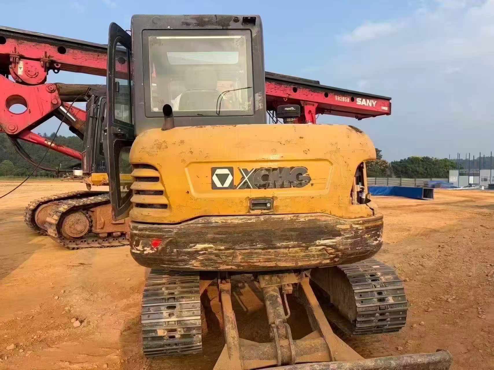 Buy XCMG XE55D Used Excavator / 3