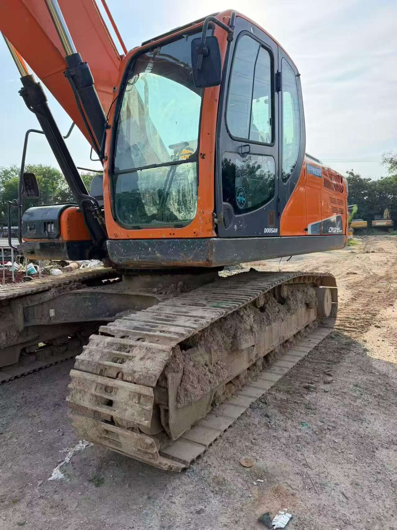 Buy Doosan DH215-7 Used Excavator / 9