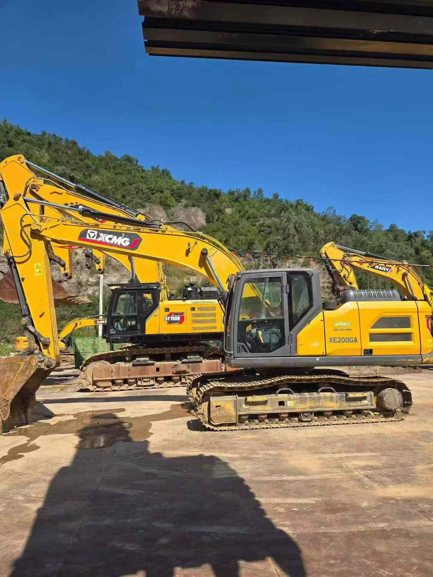 شراء XCMG XE200 مستعمل حفارة