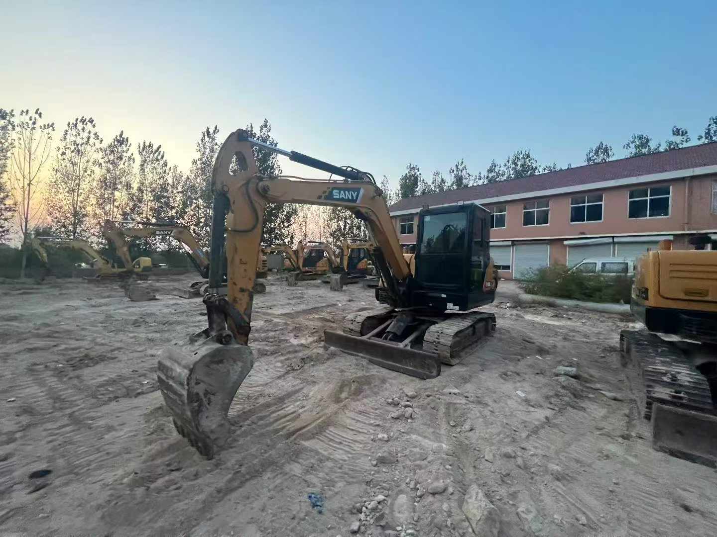 Buy Sany SY55 Used Excavator / 2