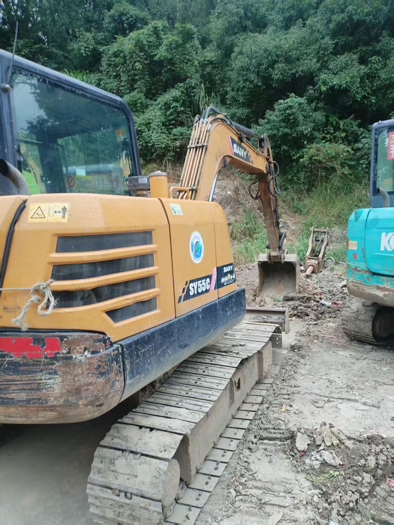 Buy Sany SY55 Used Excavator / 2