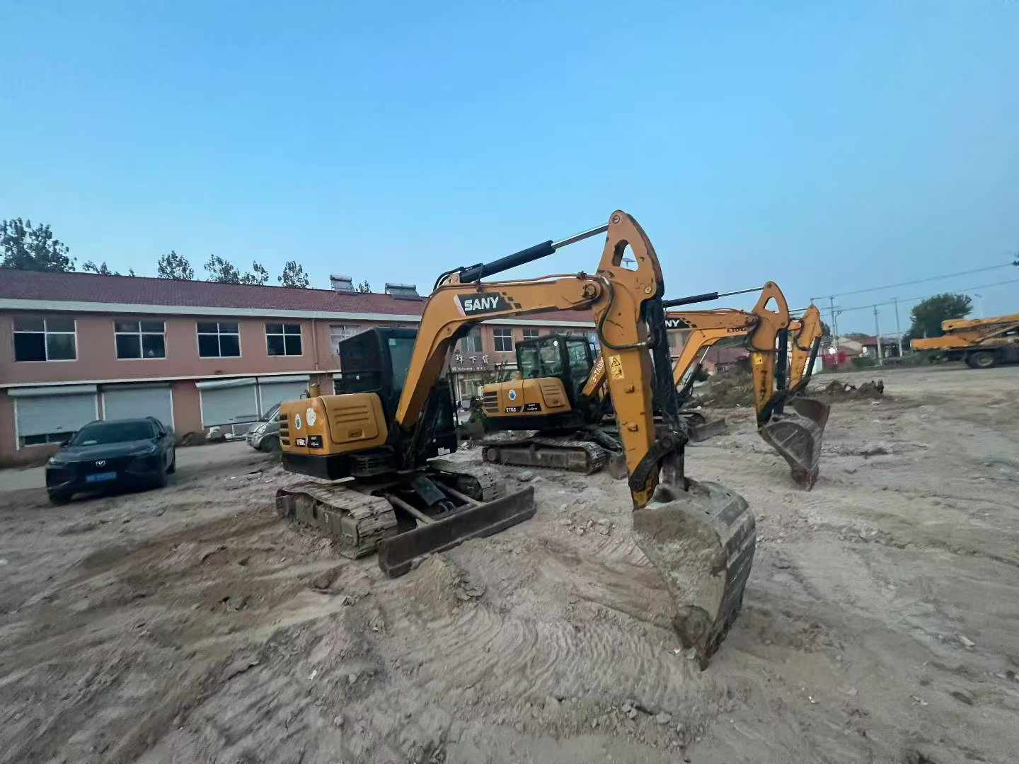 Buy Sany SY55 Used Excavator / 4