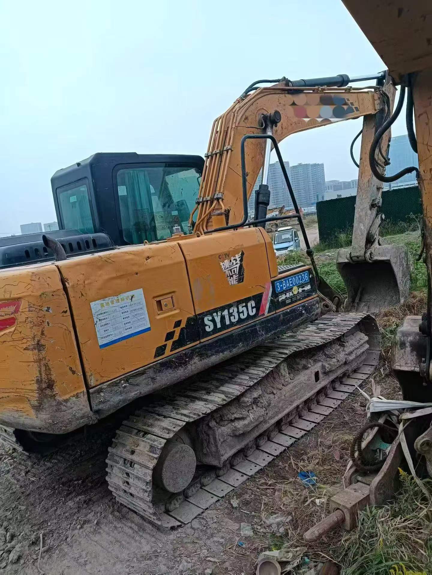Buy Sany SY135 Used Excavator / 2