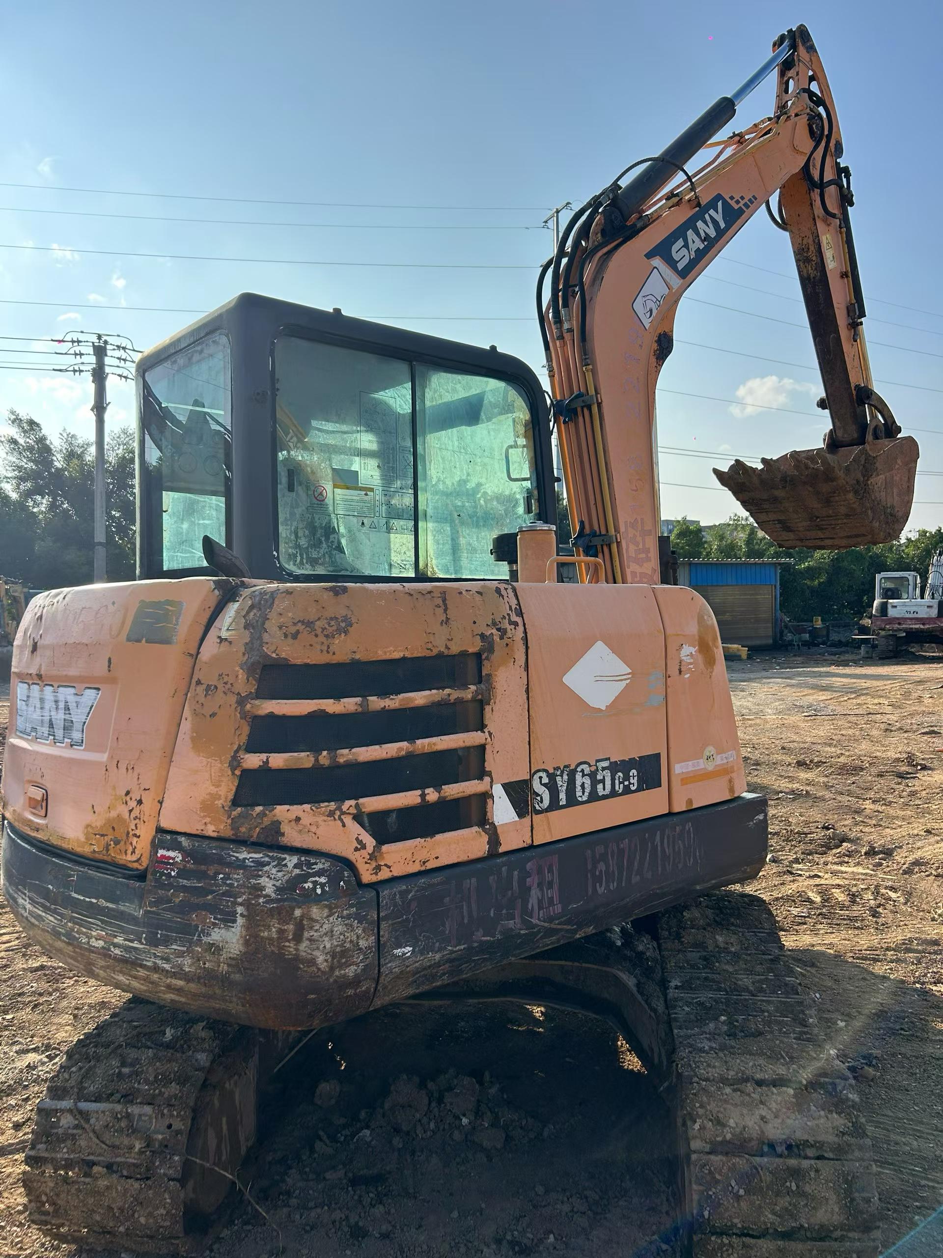 Buy Sany SY60 Used Excavator / 7
