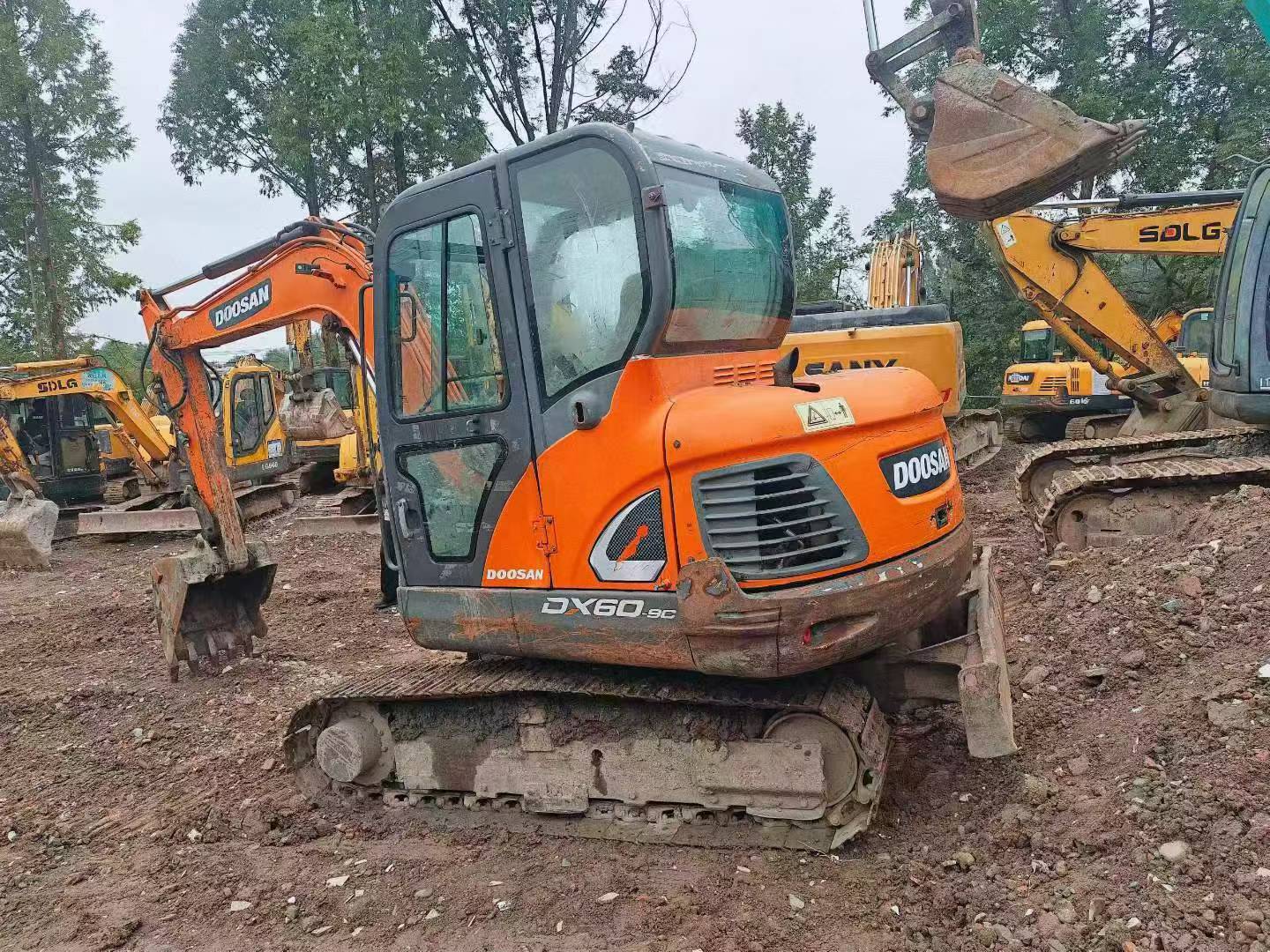 Buy Doosan DH55 Used Excavator / 3