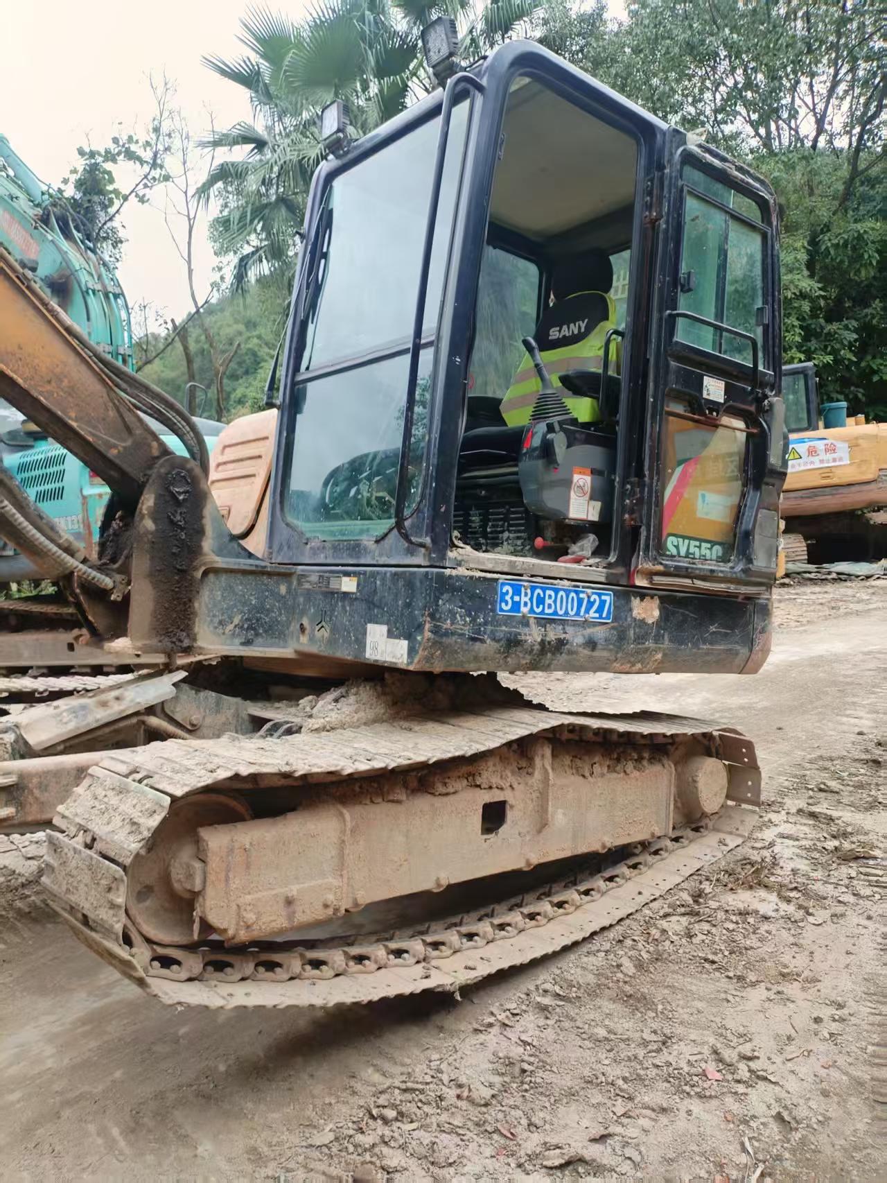 Buy Sany SY55 Used Excavator / 3