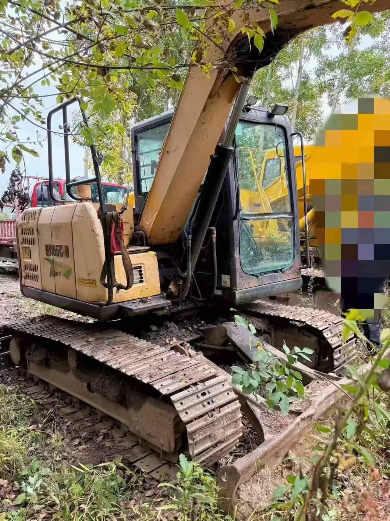 Buy Sany SY75 Used Excavator / 8