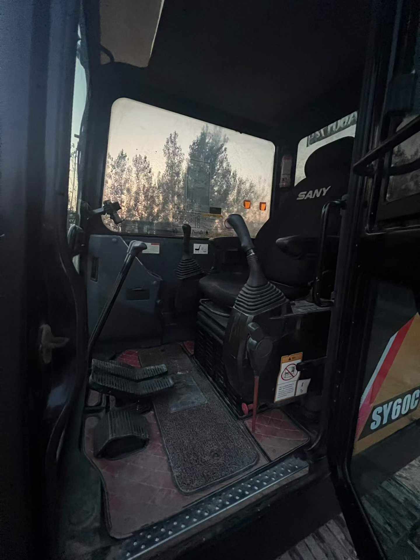 Buy Sany SY55 Used Excavator / 9