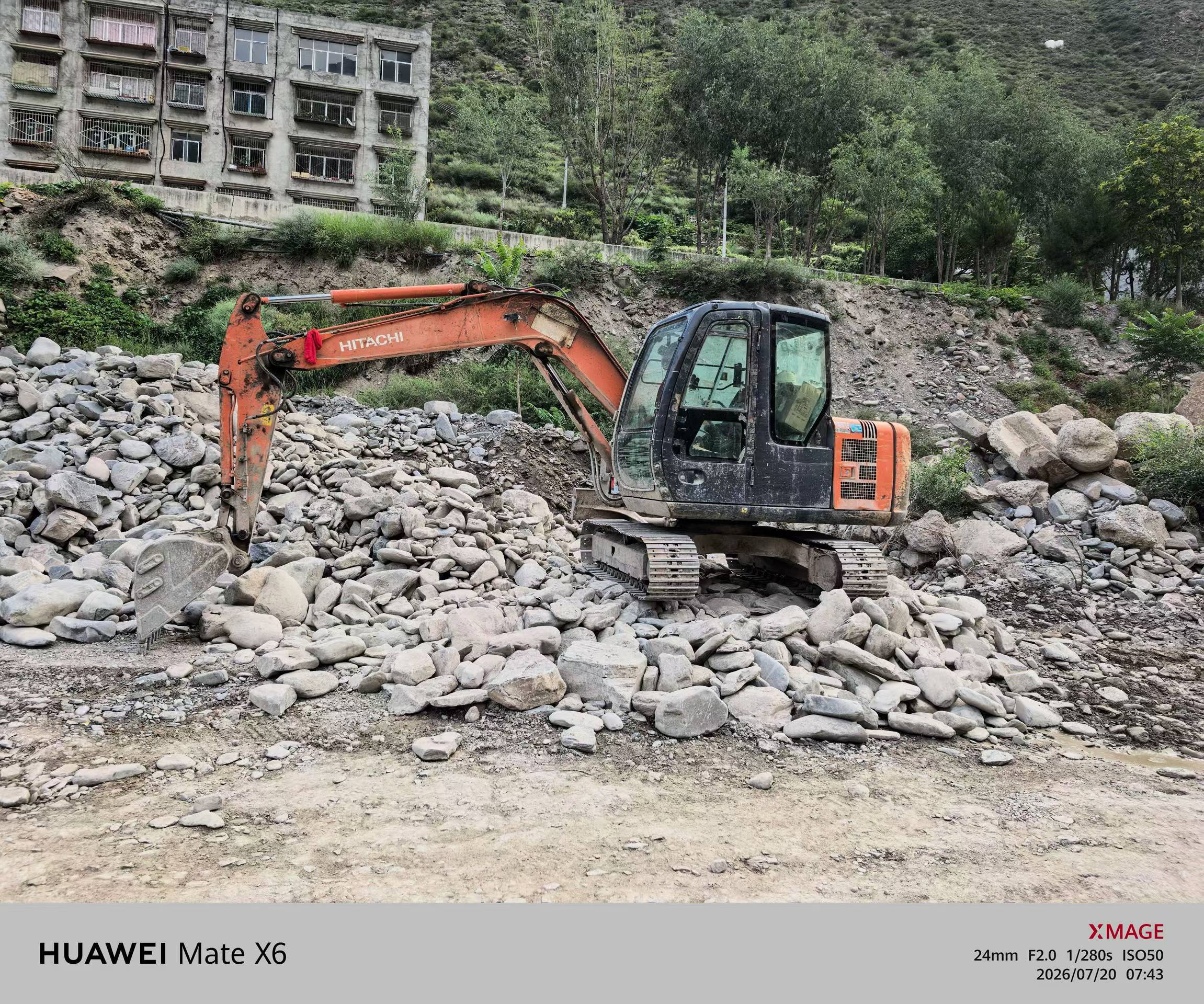 Buy Hitachi ZX60 Used Excavator / 5