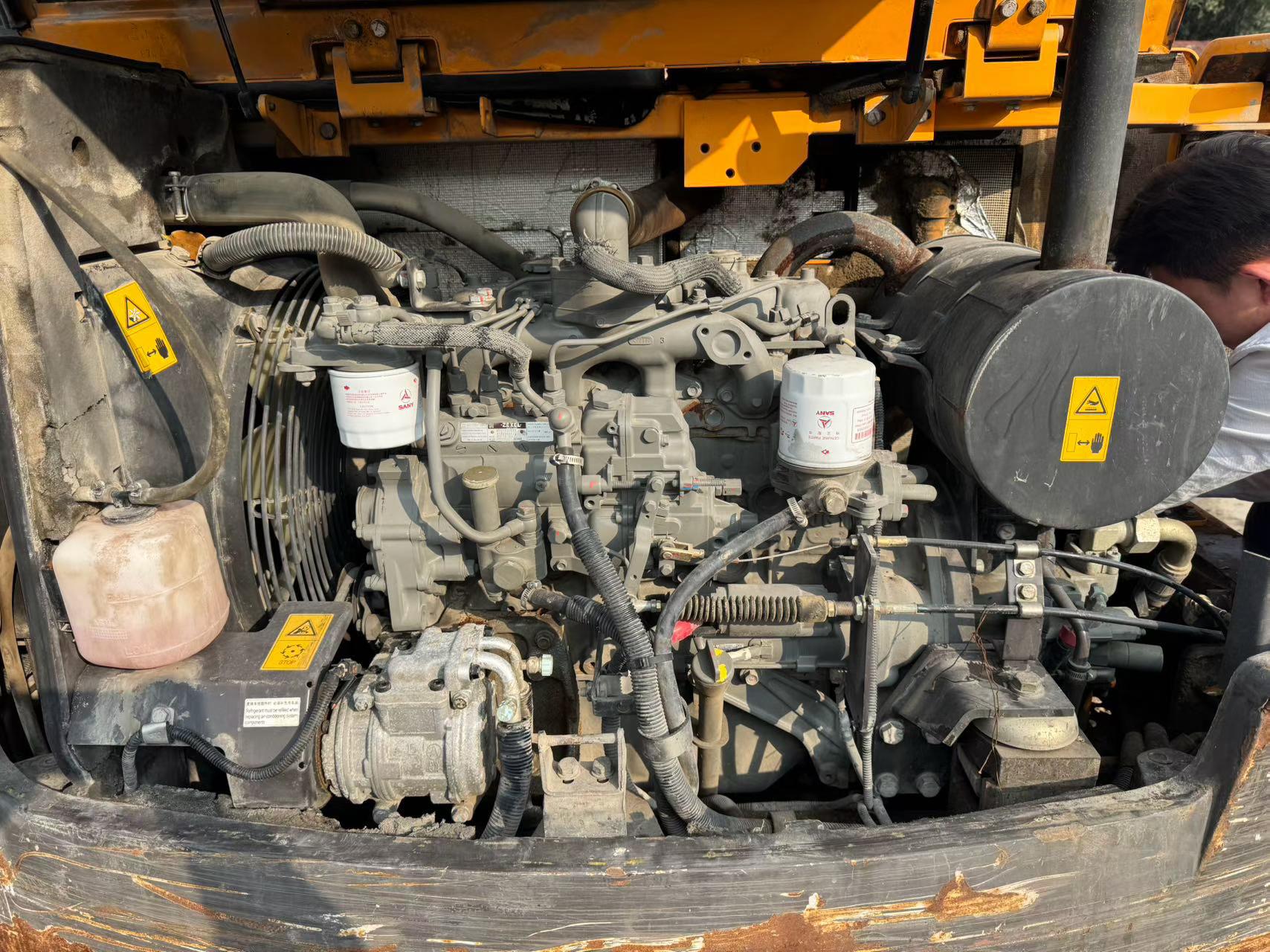 Buy Sany SY55C-9 Used Excavator / 9