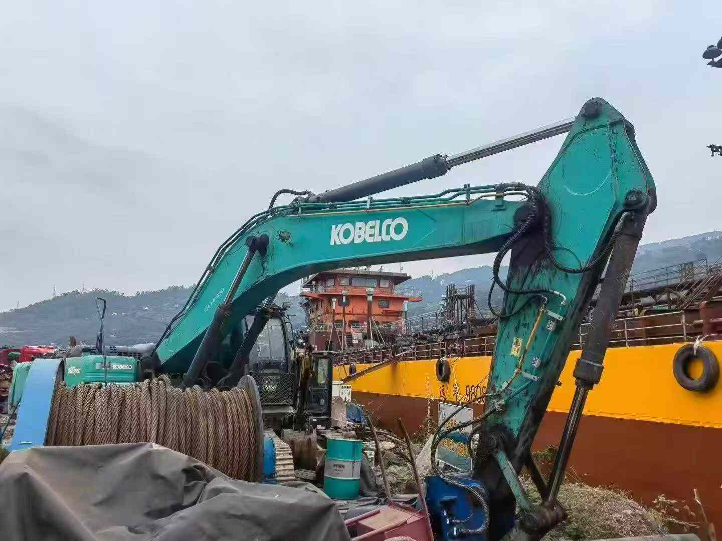 Buy Kobelco SK350-8 Used Excavator / 4