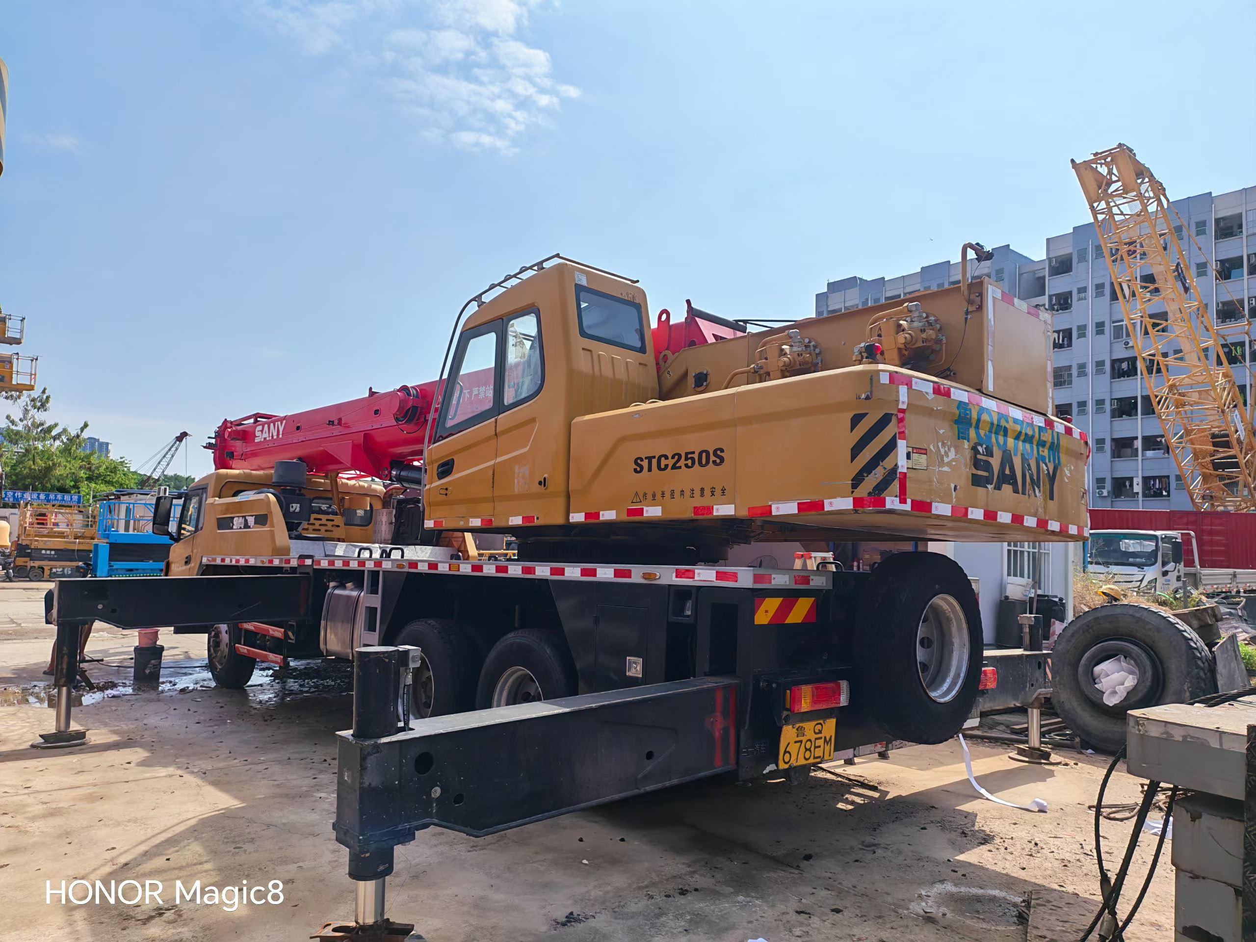 Buy Sany 250S Used Crane / 3