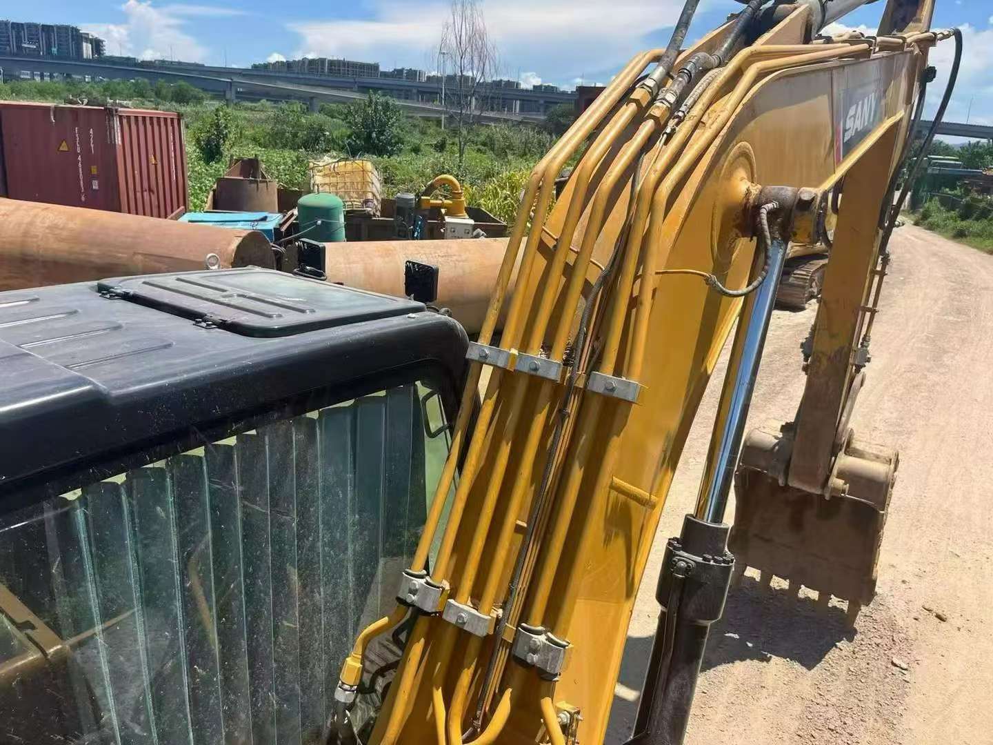Buy Sany SY135 Used Excavator / 6