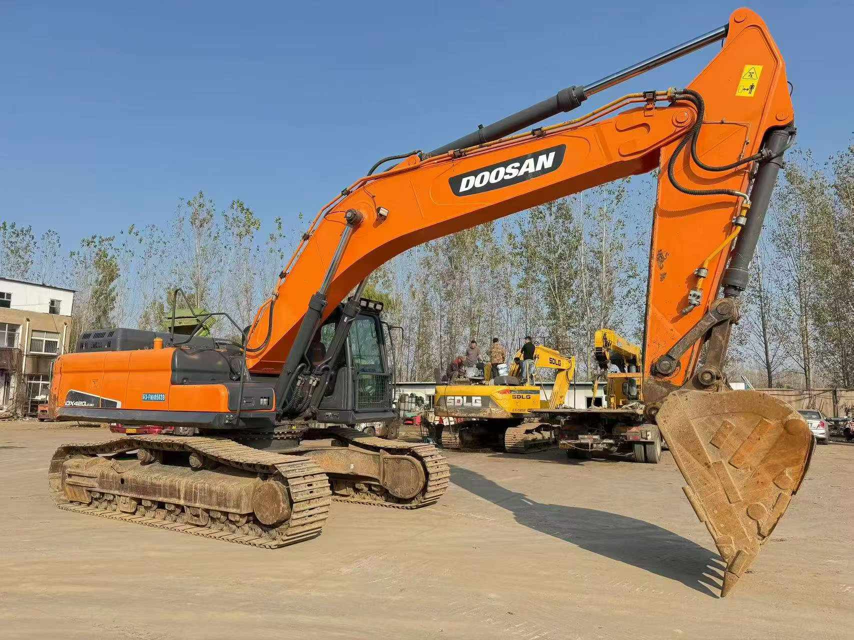 Buy Doosan DX380 Used Excavator / 4