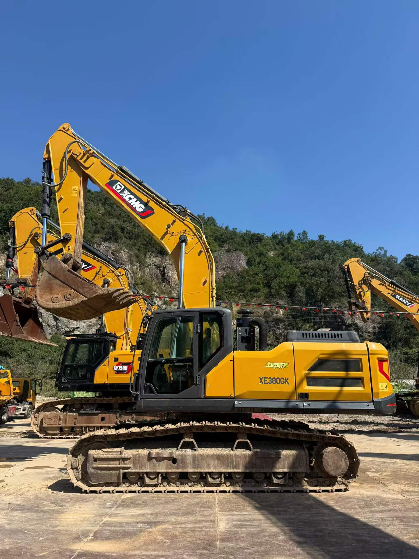 Buy XCMG XE380GK Used Excavator / 4