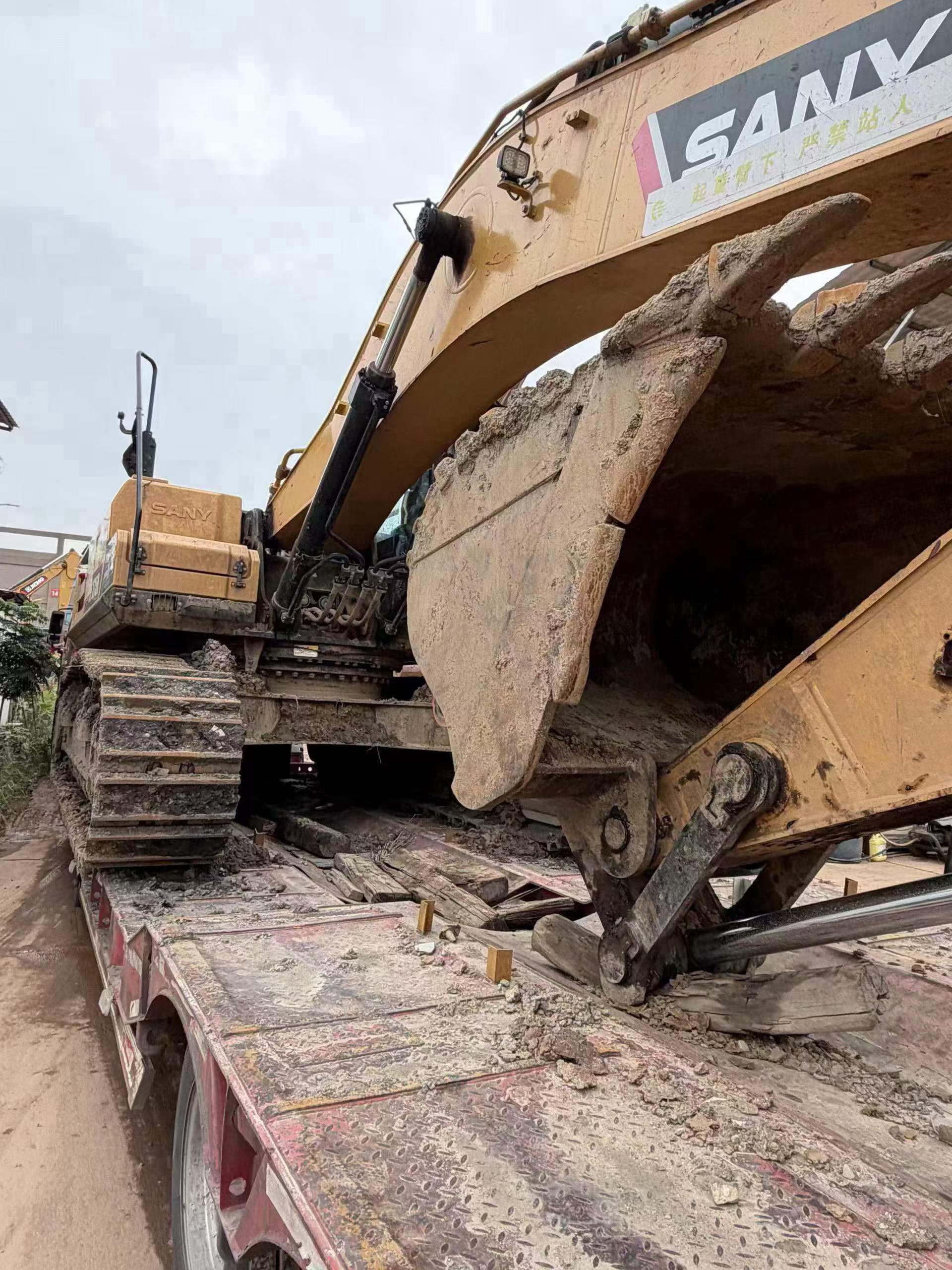 Buy Sany SY375H Used Excavator / 8