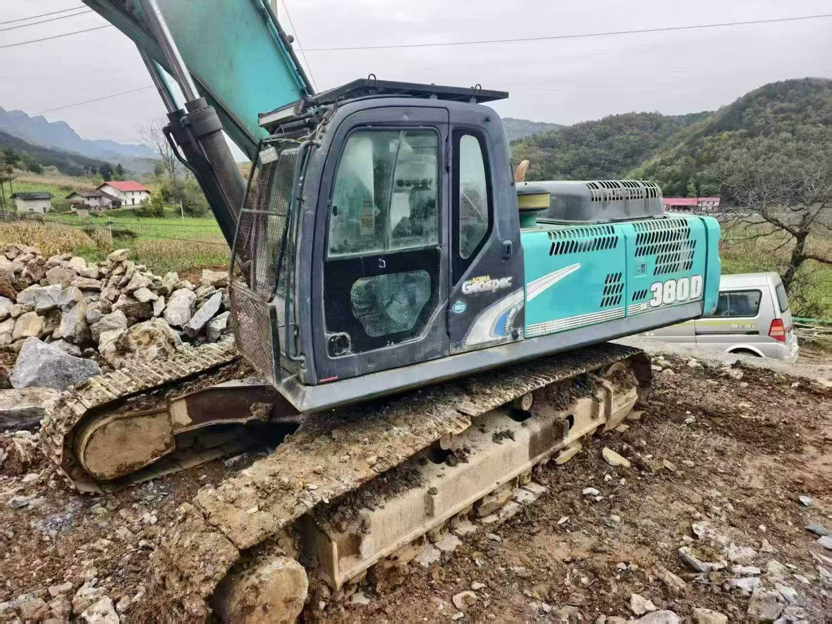 Buy Kobelco SK380D Used Excavator / 6
